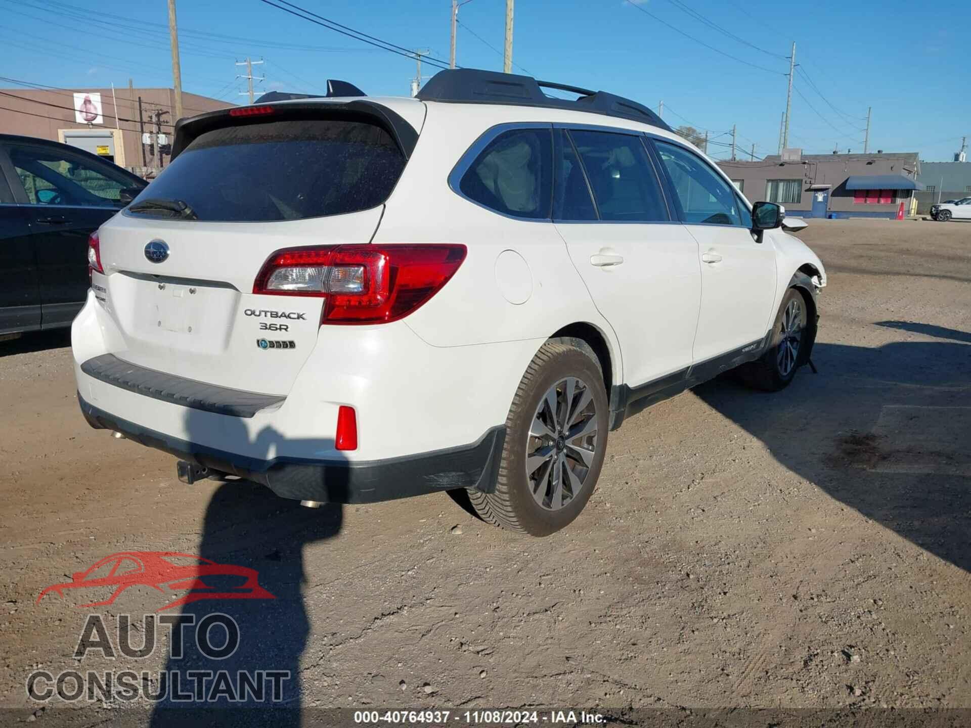 SUBARU OUTBACK 2016 - 4S4BSENC5G3297287