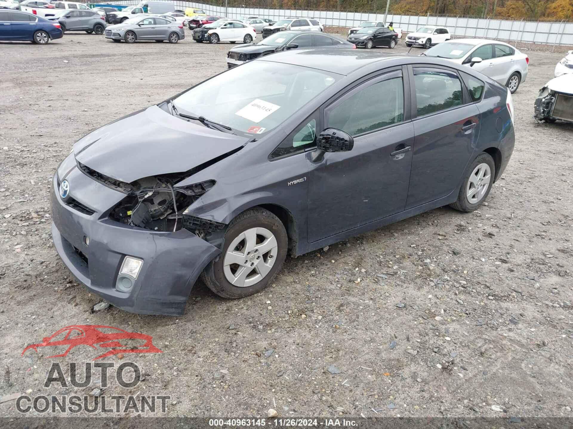 TOYOTA PRIUS 2010 - JTDKN3DU8A0009779