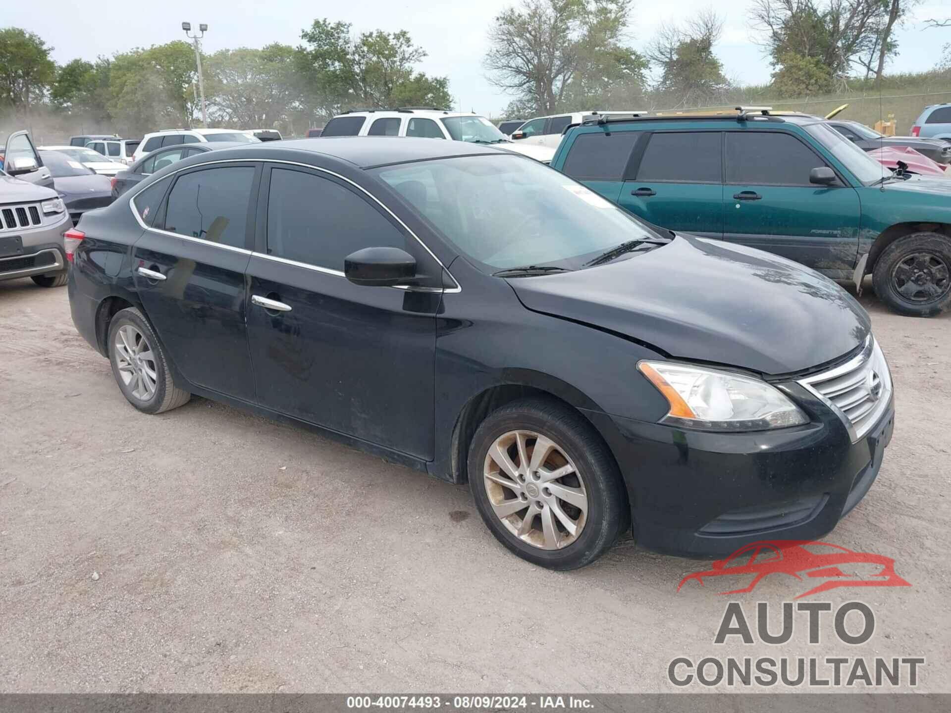 NISSAN SENTRA 2013 - 3N1AB7AP6DL672207