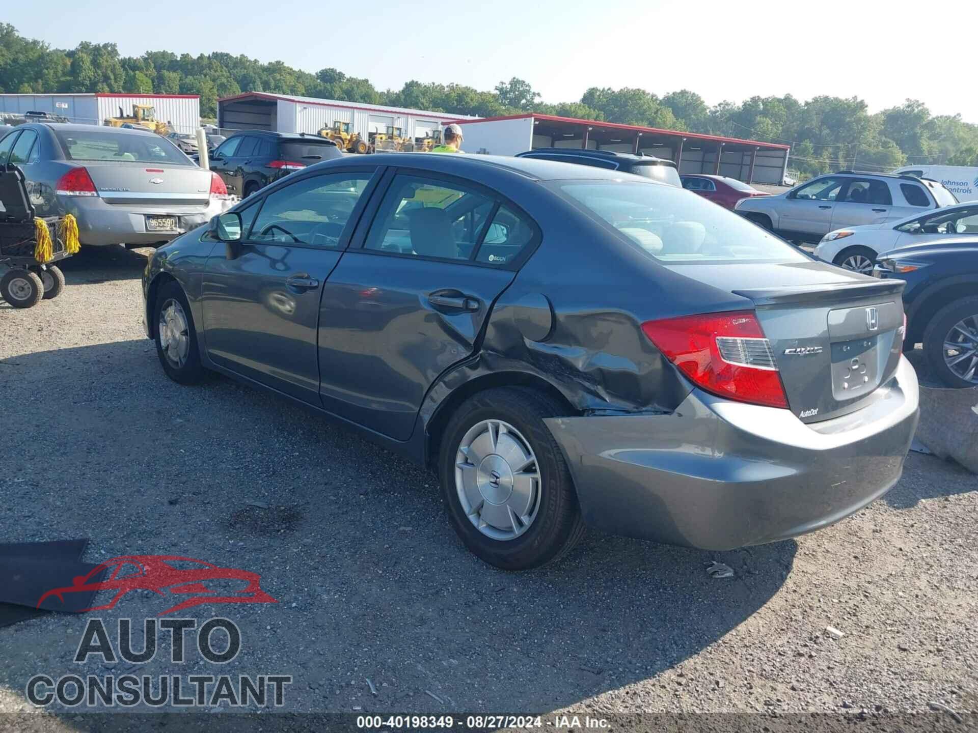 HONDA CIVIC 2012 - 2HGFB2F66CH522032
