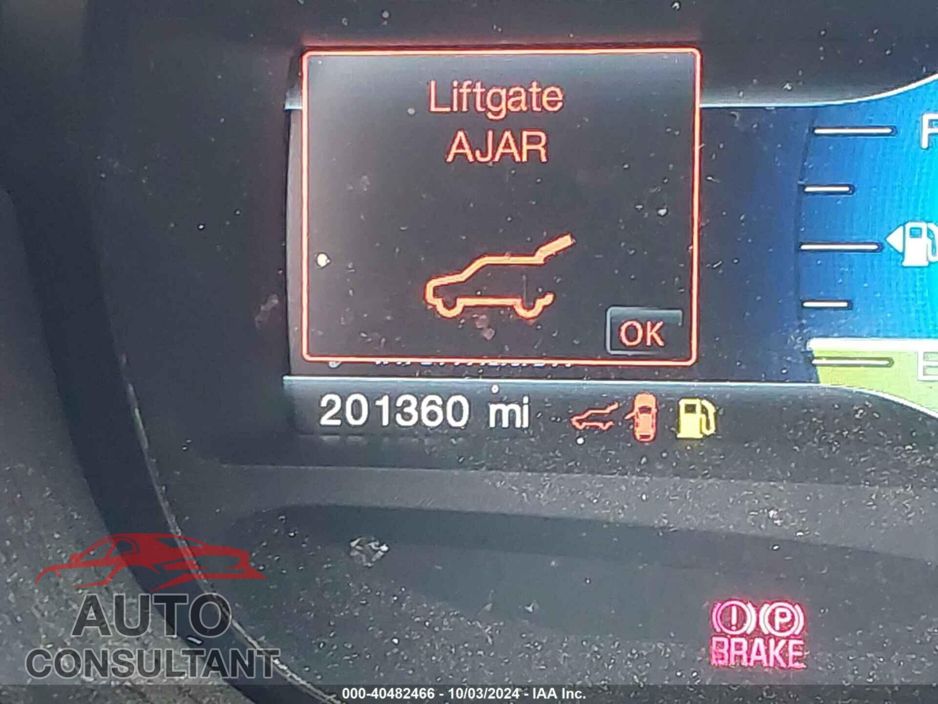 FORD EDGE 2013 - 2FMDK3K95DBA01038