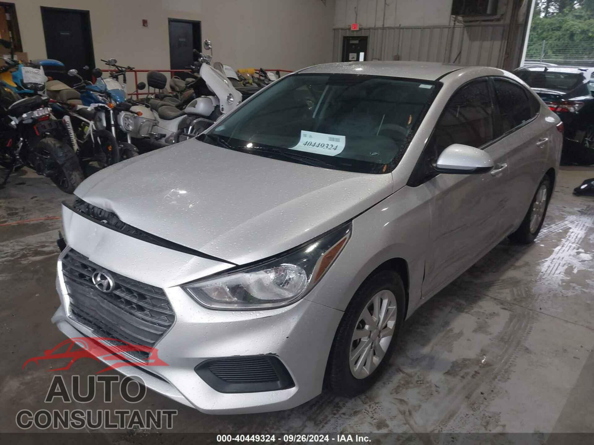 HYUNDAI ACCENT 2018 - 3KPC24A38JE011280