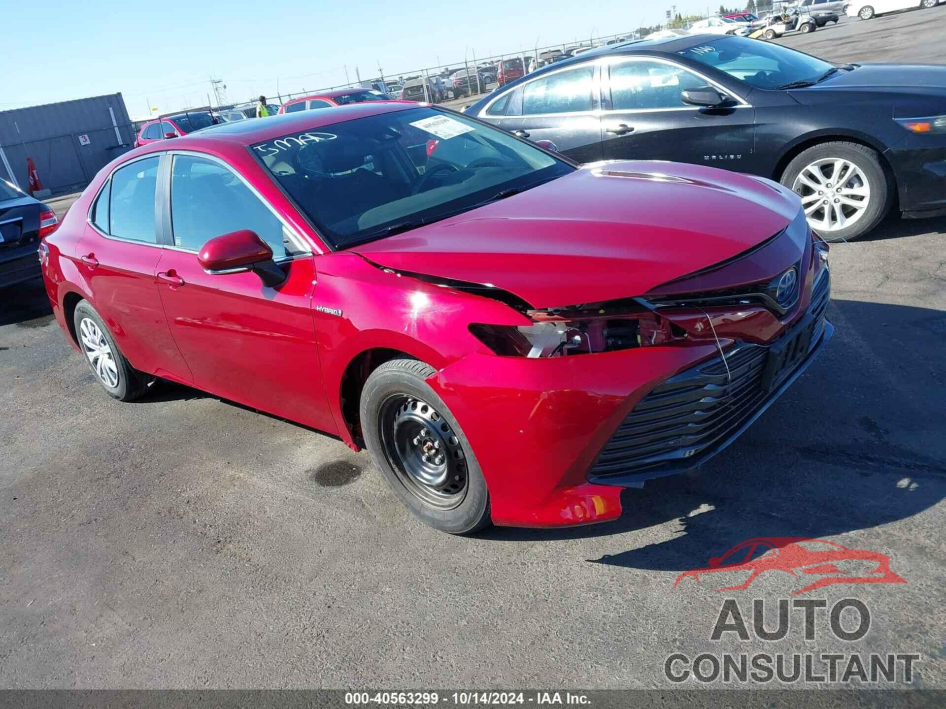 TOYOTA CAMRY 2020 - 4T1E31AK7LU545138