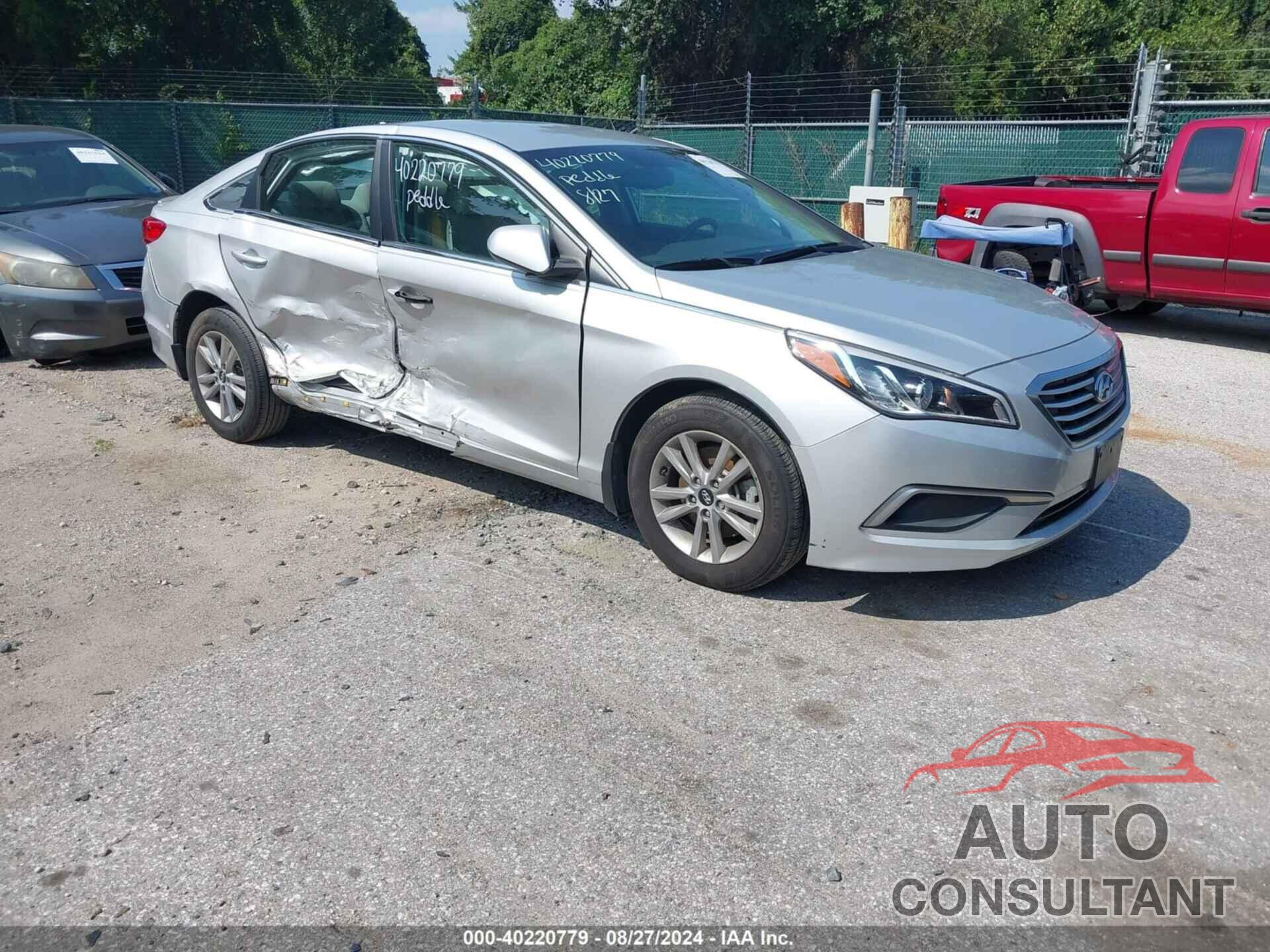 HYUNDAI SONATA 2016 - 5NPE24AF9GH289547