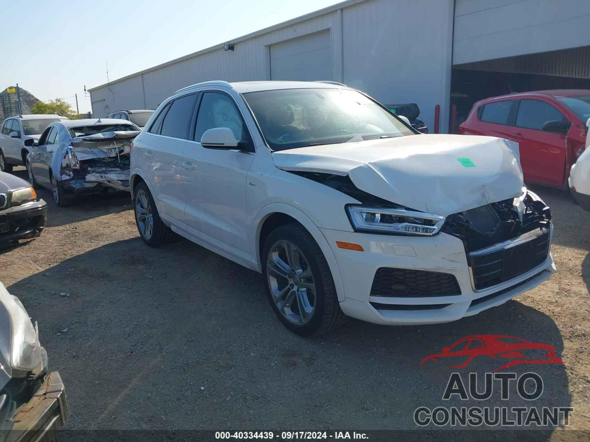 AUDI Q3 2018 - WA1JCCFSXJR031494