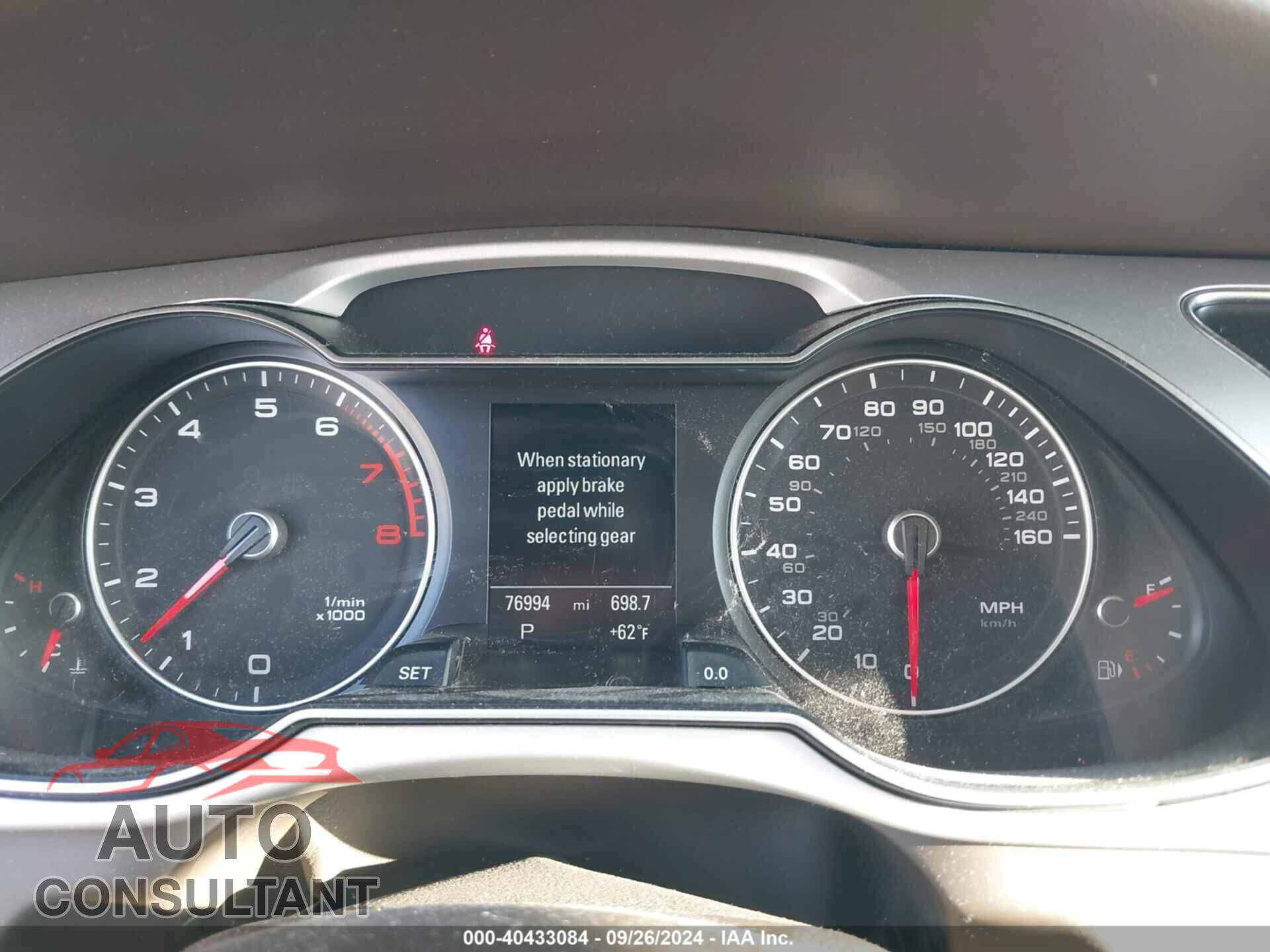 AUDI A4 2016 - WAUFFAFL1GN009316