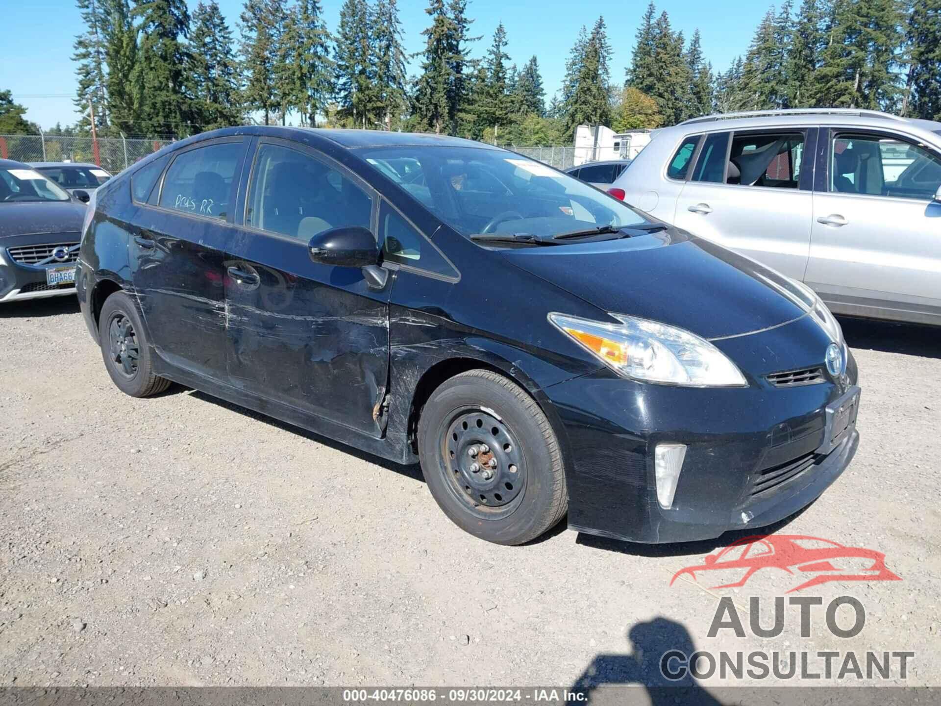 TOYOTA PRIUS 2014 - JTDKN3DU3E1751491