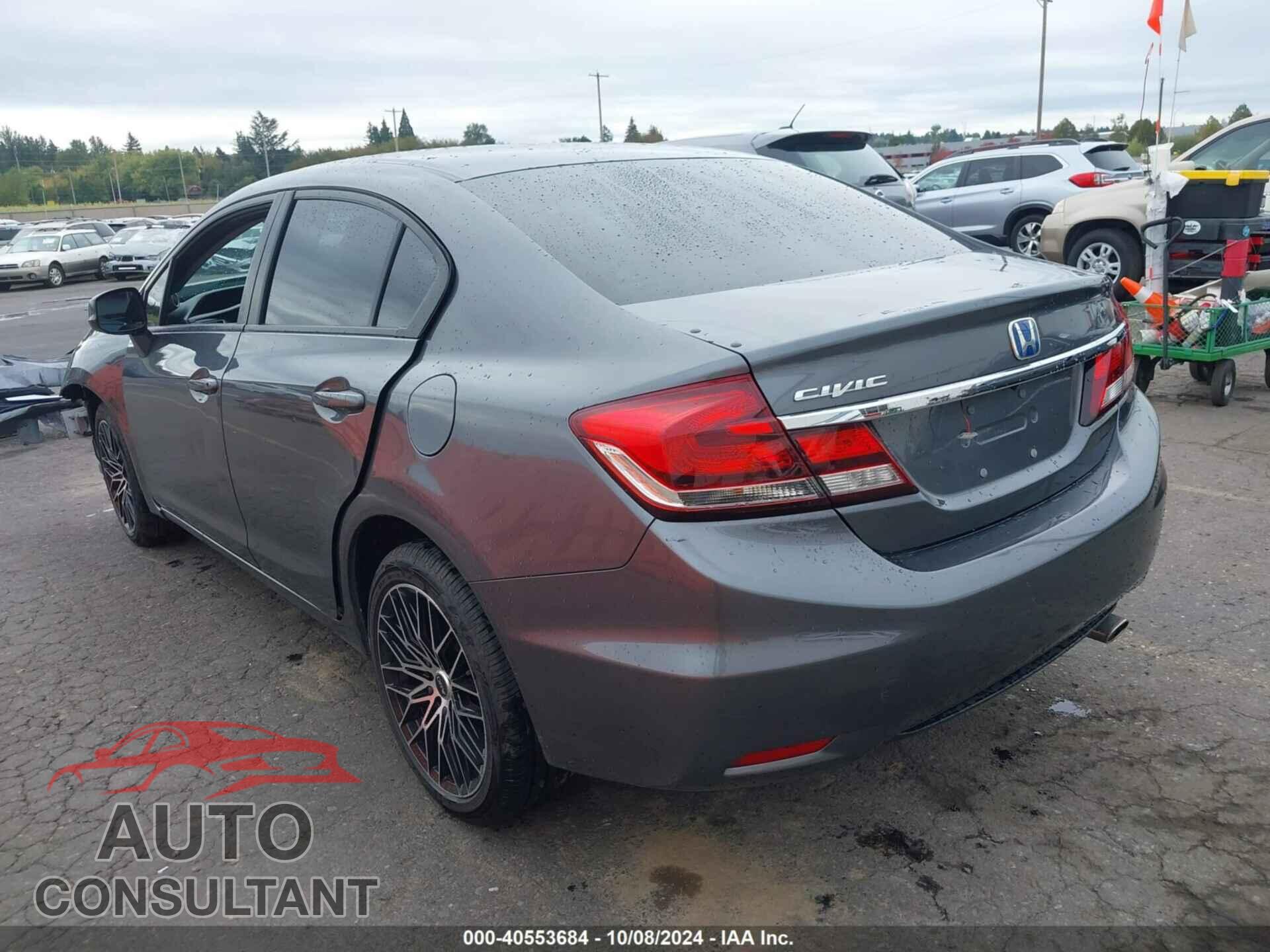 HONDA CIVIC 2013 - 19XFB2F83DE262850