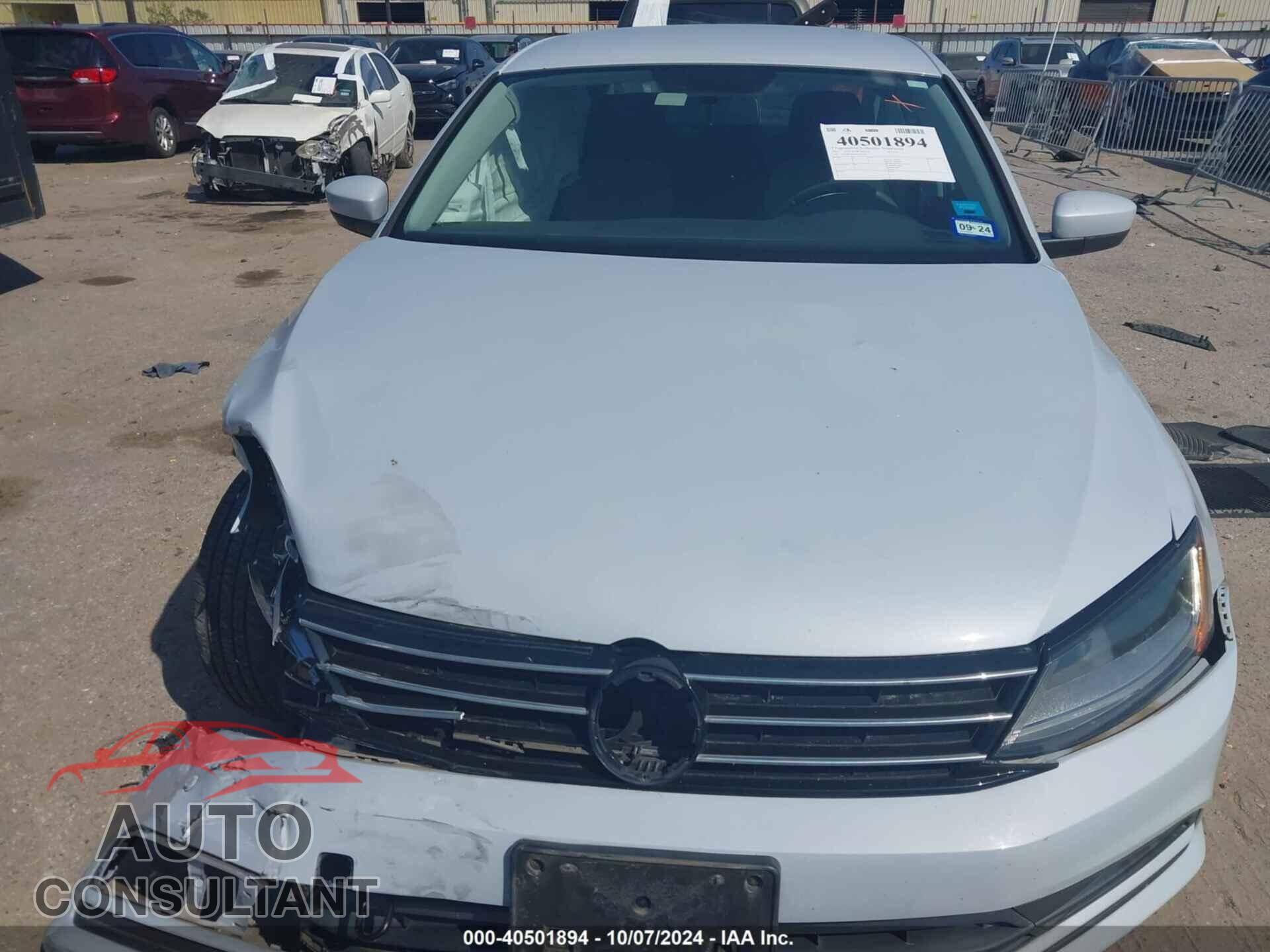 VOLKSWAGEN JETTA 2017 - 3VW2B7AJ7HM397702