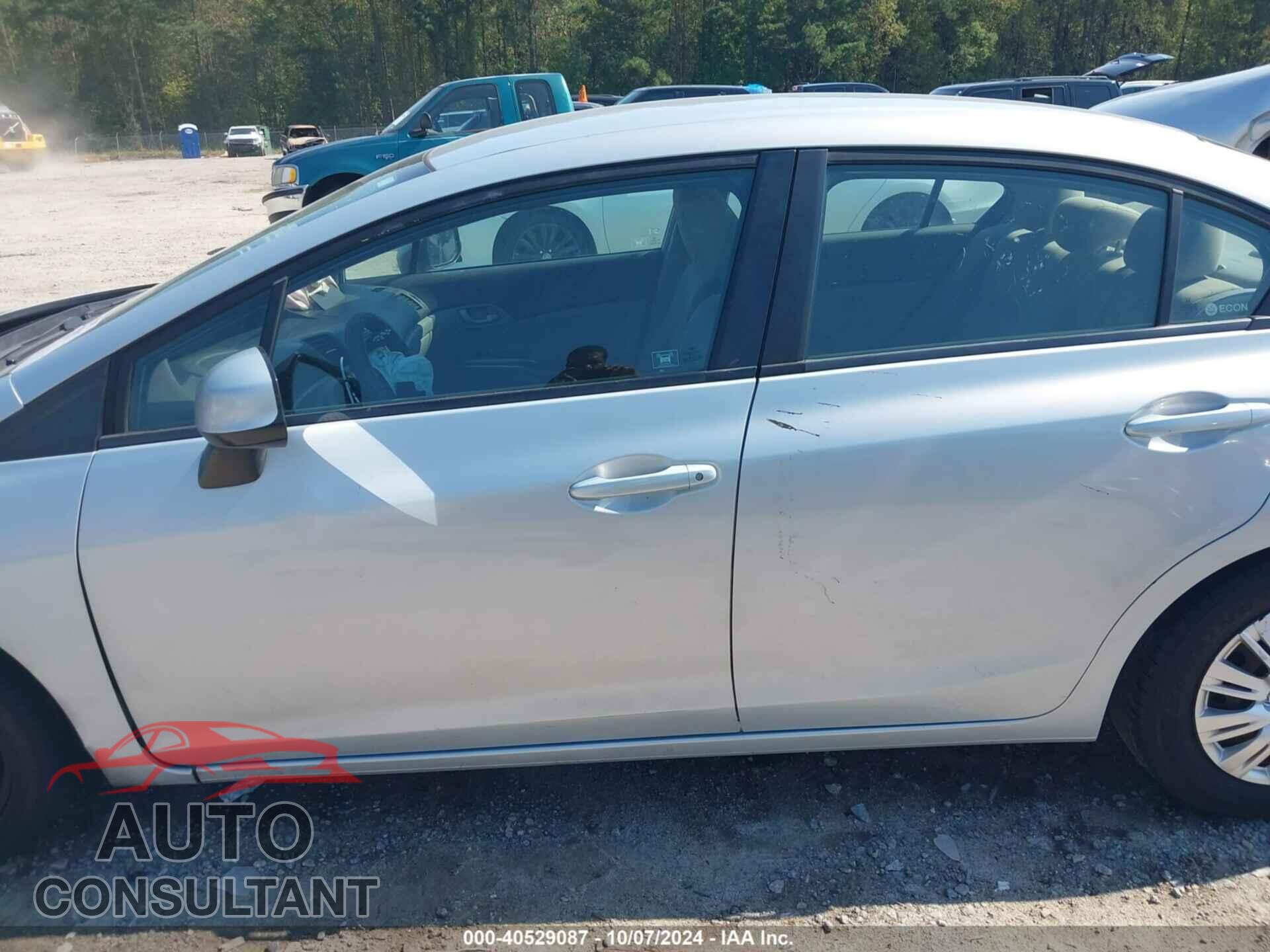 HONDA CIVIC 2012 - 2HGFB2F54CH500196