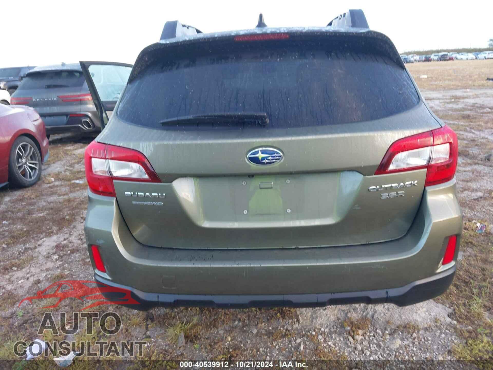 SUBARU OUTBACK 2016 - 4S4BSENC7G3227290