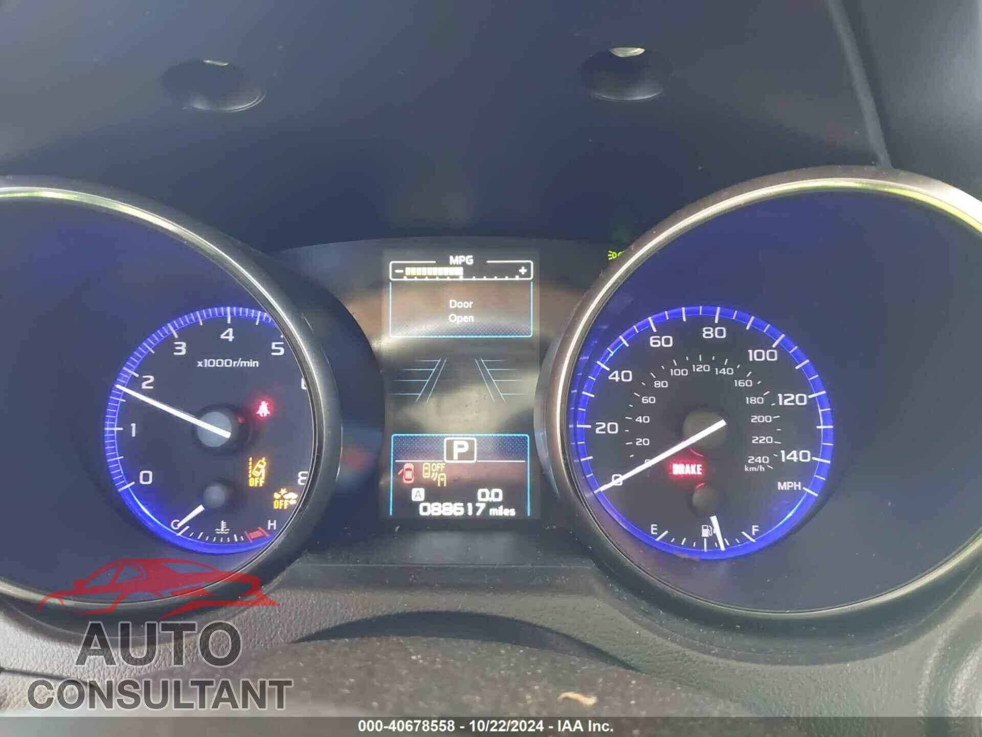 SUBARU OUTBACK 2016 - 4S4BSANC6G3261410
