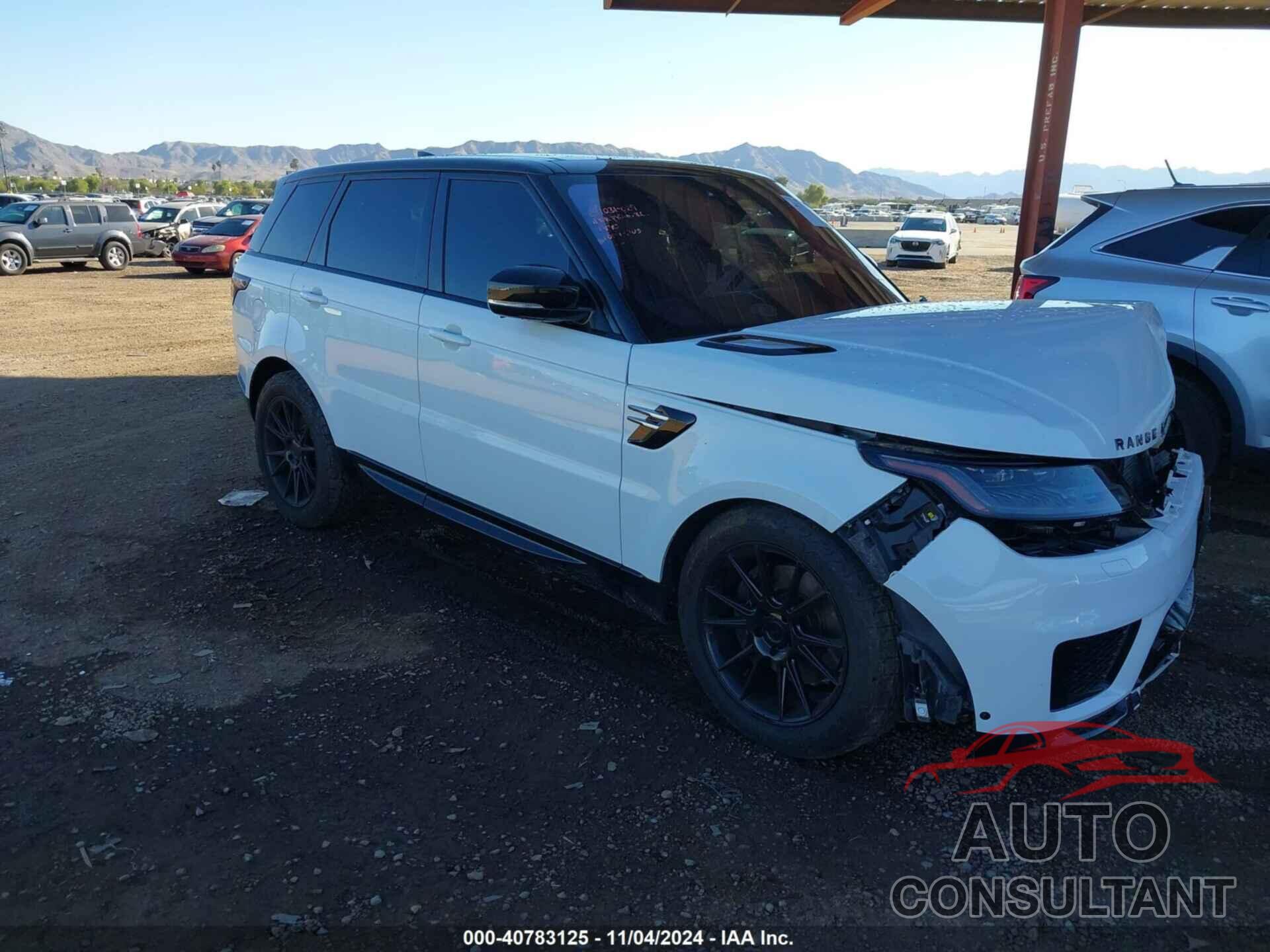 LAND ROVER RANGE ROVER SPORT 2019 - SALWR2RV6KA841840