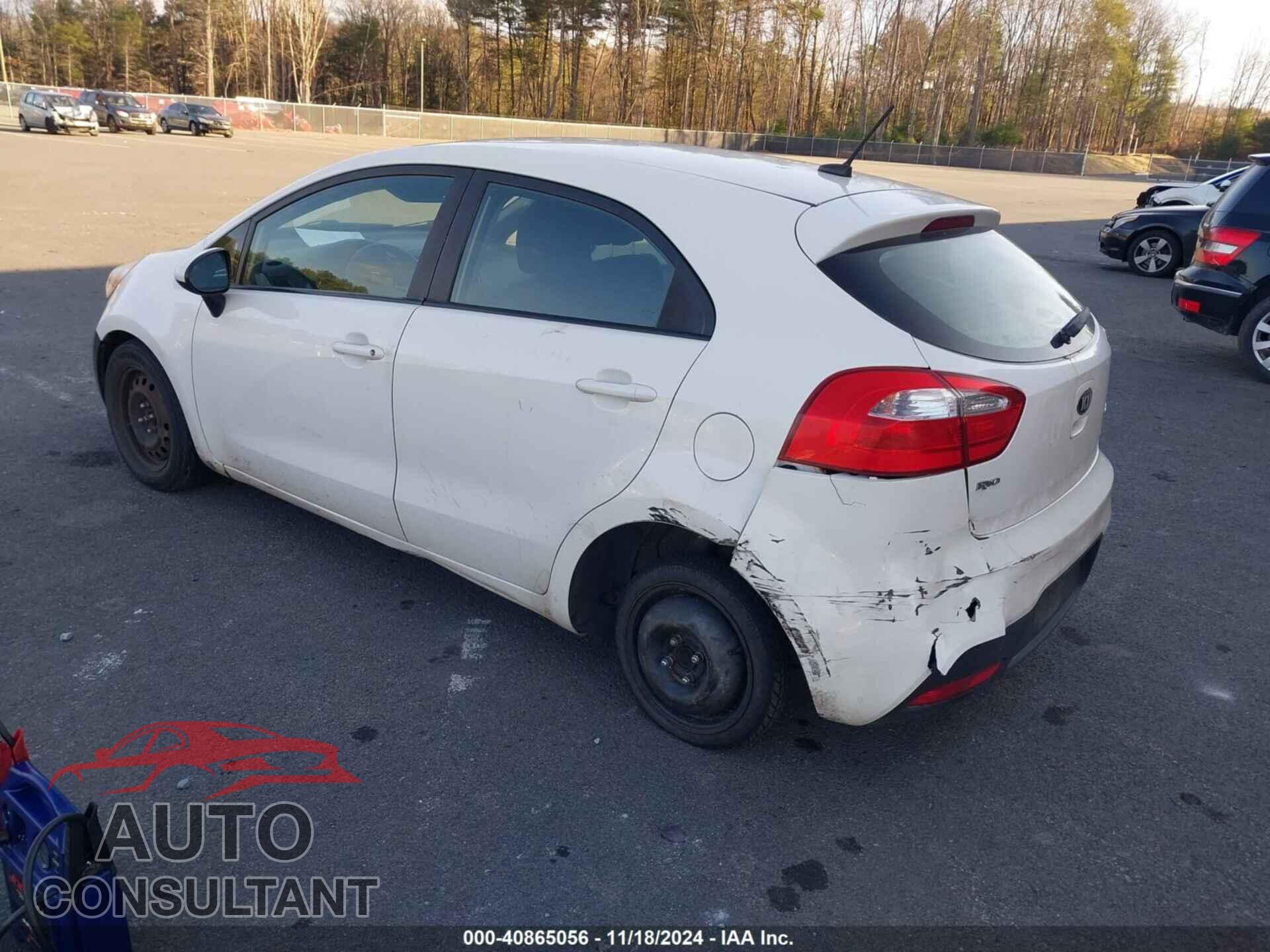 KIA RIO 2013 - KNADN5A34D6180026