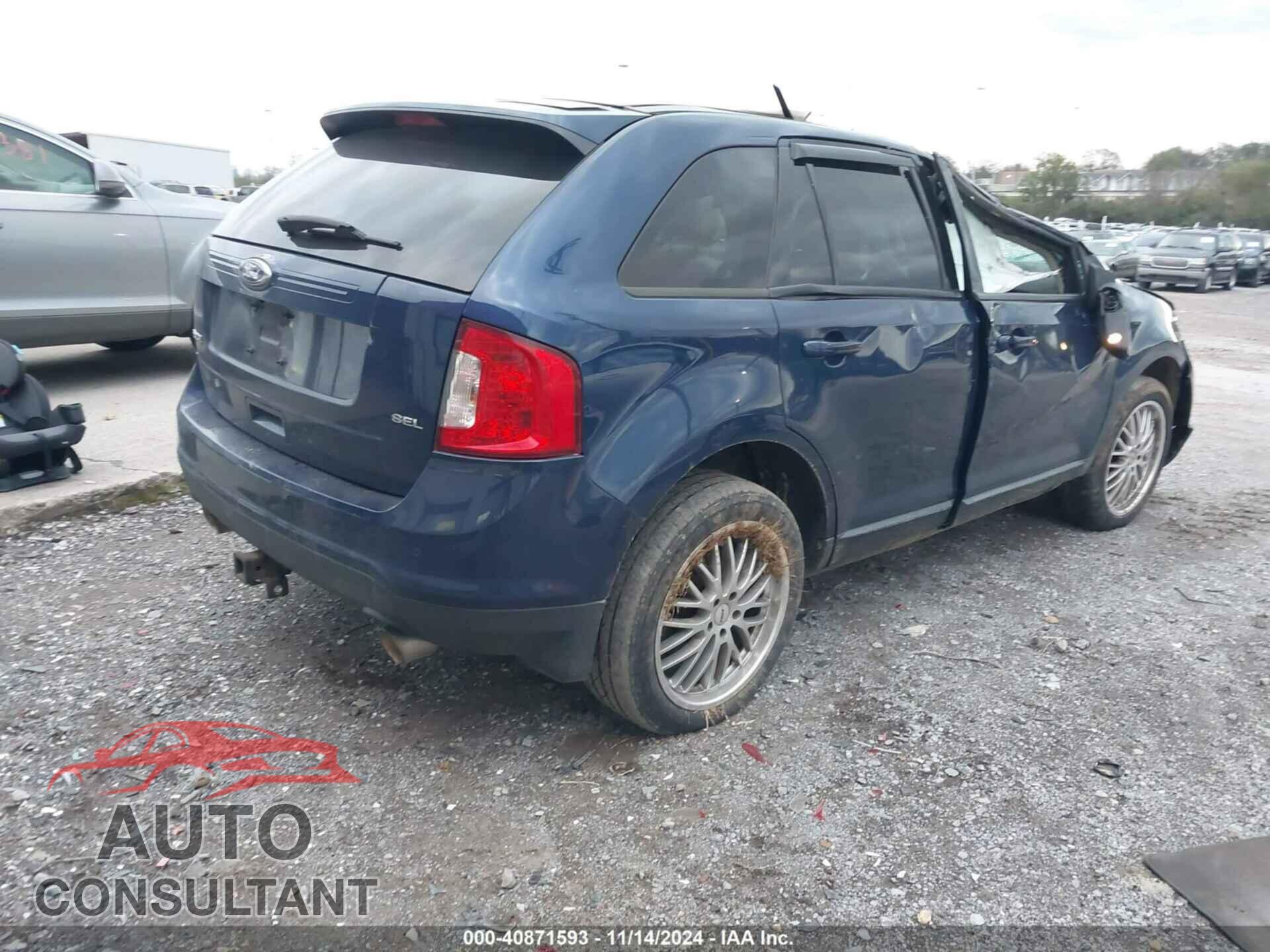 FORD EDGE 2012 - 2FMDK3JCXCBA58542