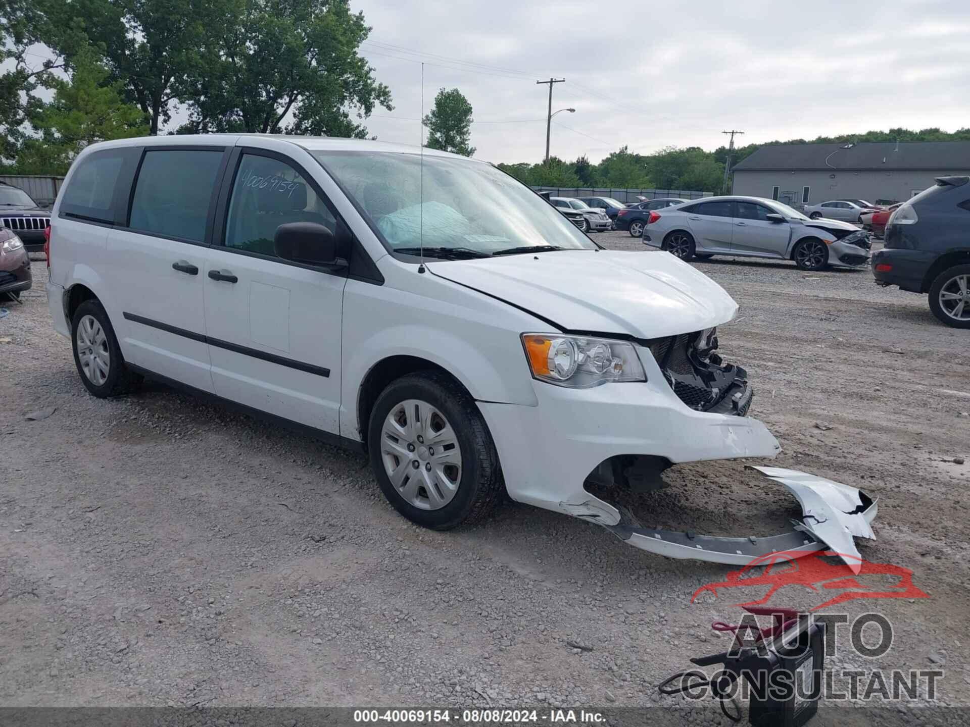 DODGE GRAND CARAVAN 2016 - 2C4RDGBG9GR131927