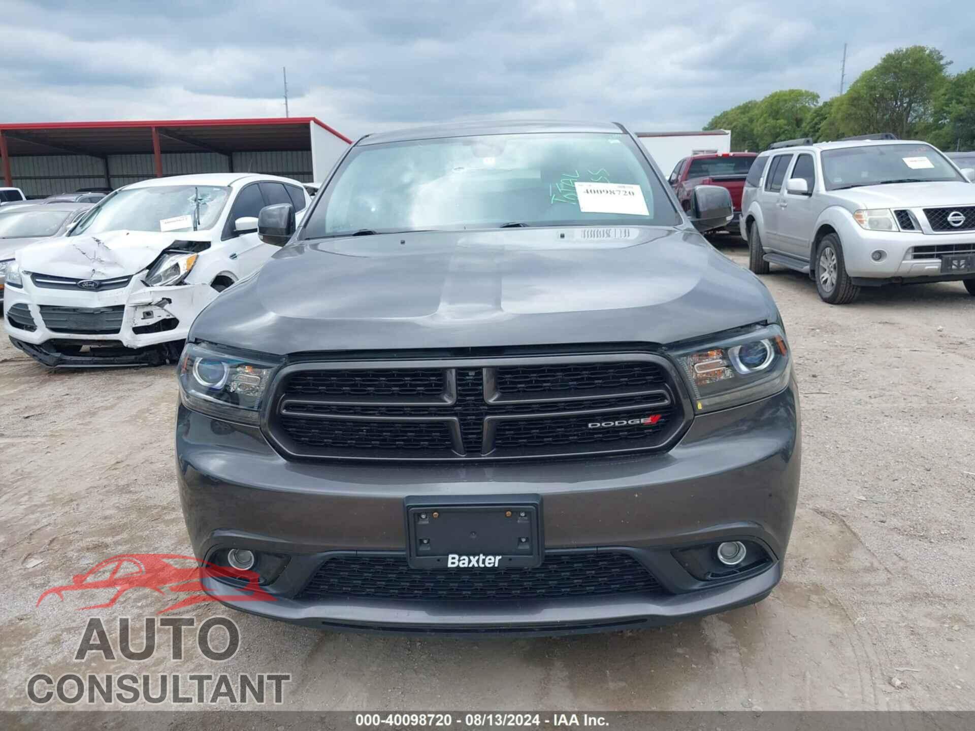 DODGE DURANGO 2018 - 1C4RDJDG0JC174448