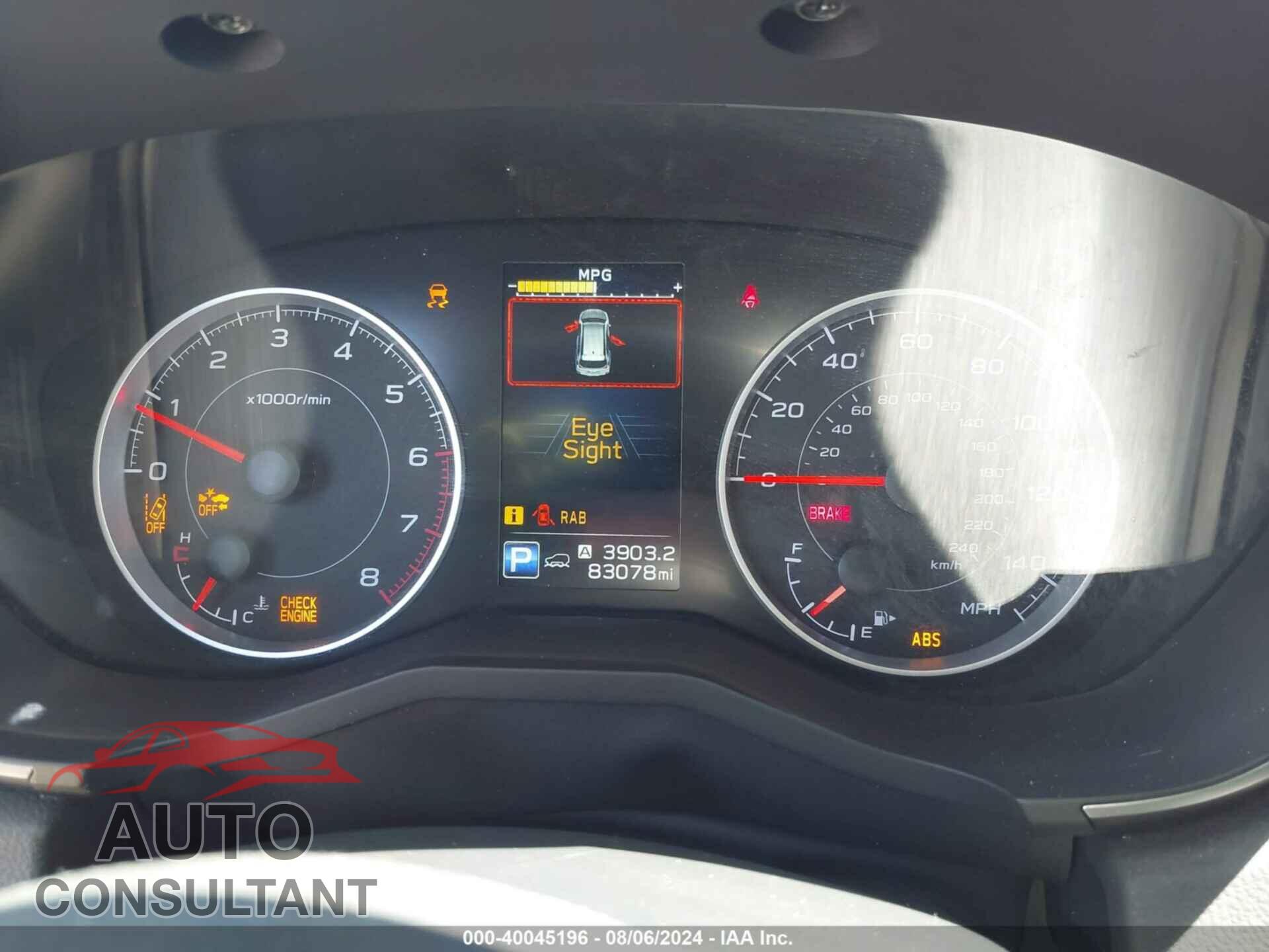 SUBARU ASCENT 2019 - 4S4WMACD3K3446935