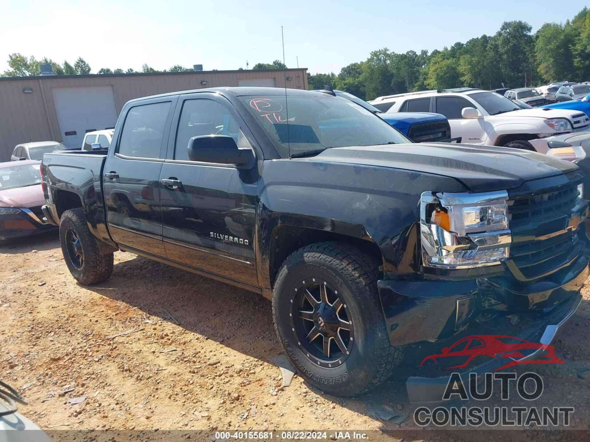 CHEVROLET SILVERADO 1500 2017 - 3GCUKREC2HG255582