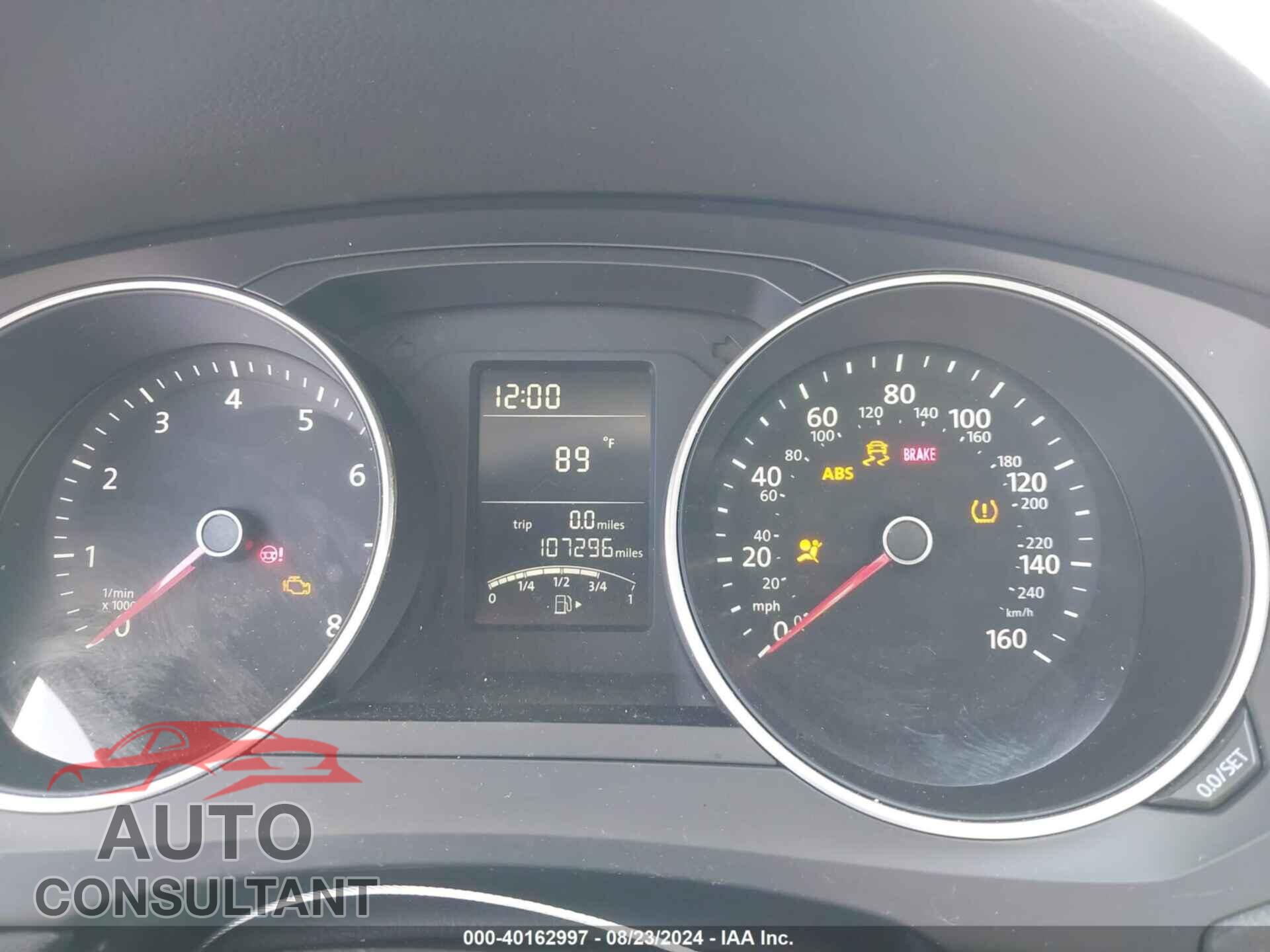 VOLKSWAGEN JETTA 2017 - 3VW2B7AJ0HM207481