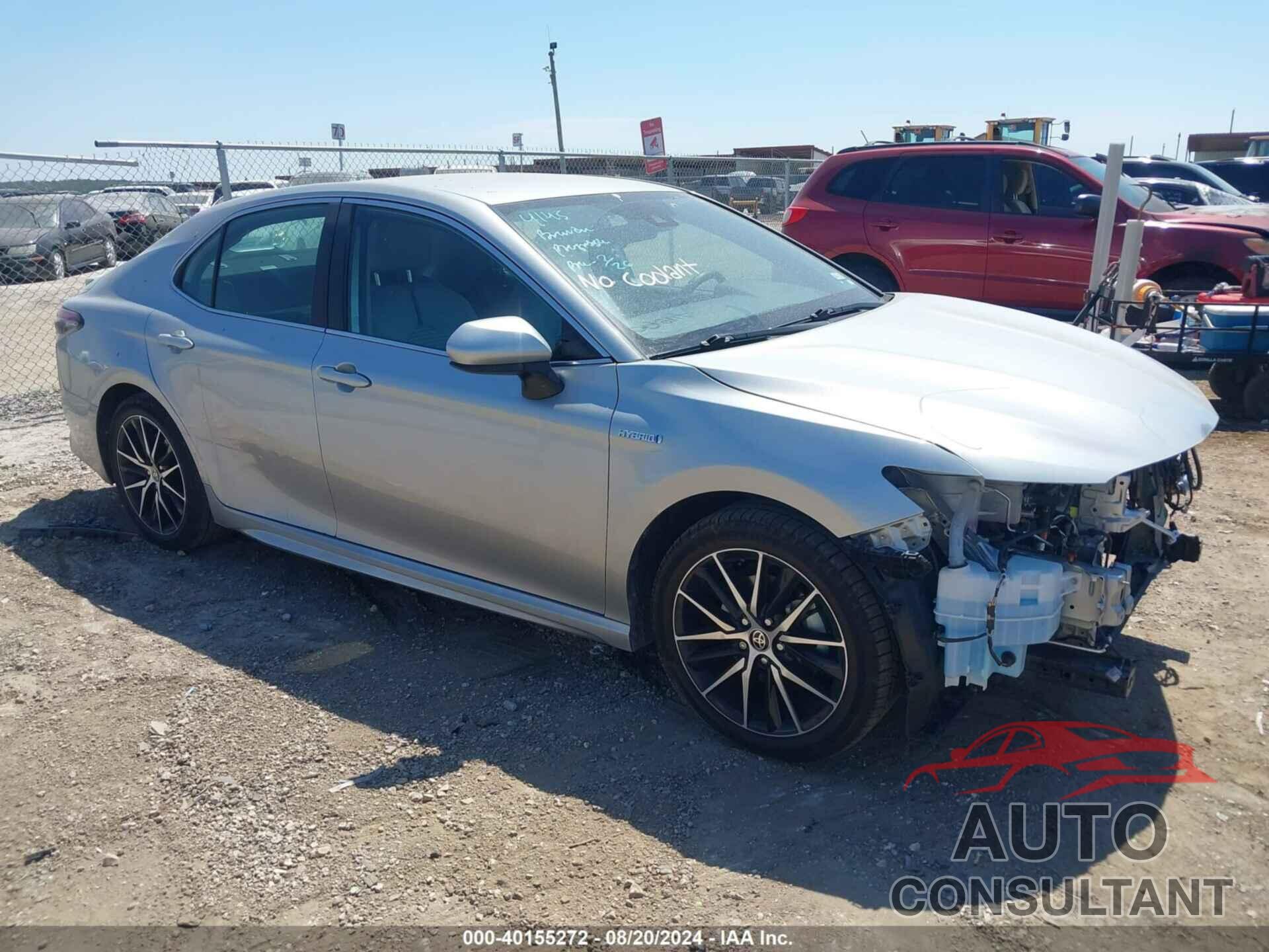 TOYOTA CAMRY 2021 - 4T1G31AK6MU561504
