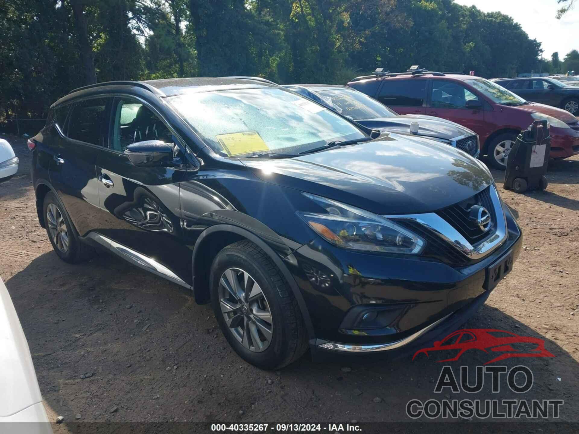 NISSAN MURANO 2018 - 5N1AZ2MH1JN146400