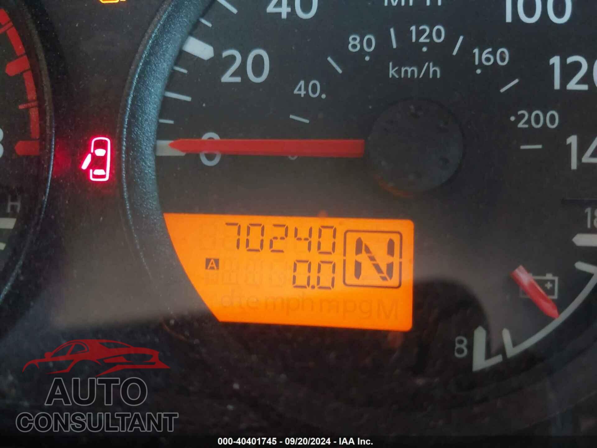 NISSAN FRONTIER 2017 - 1N6AD0EV6HN772575