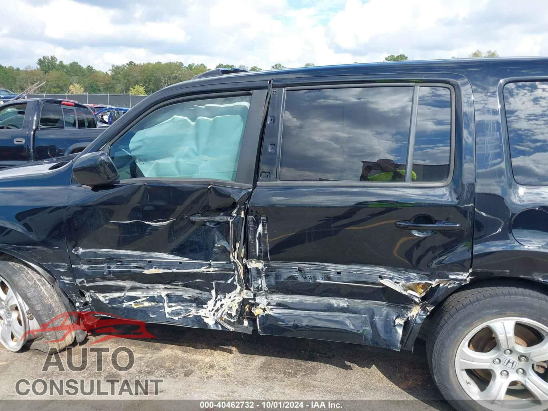 HONDA PILOT 2012 - 5FNYF3H79CB013923