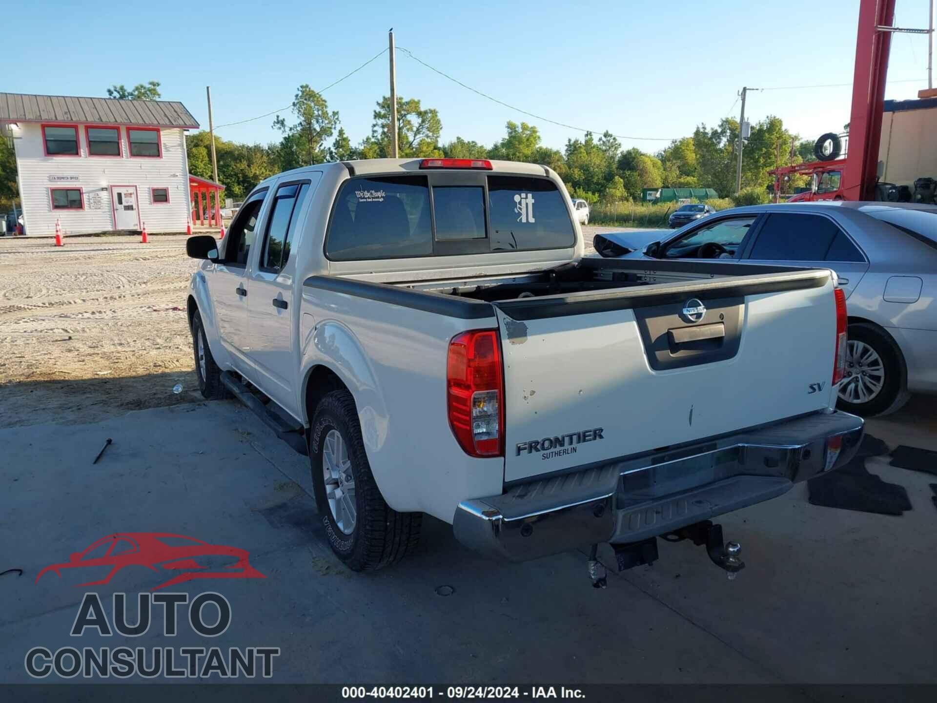NISSAN FRONTIER 2017 - 1N6AD0ERXHN705318