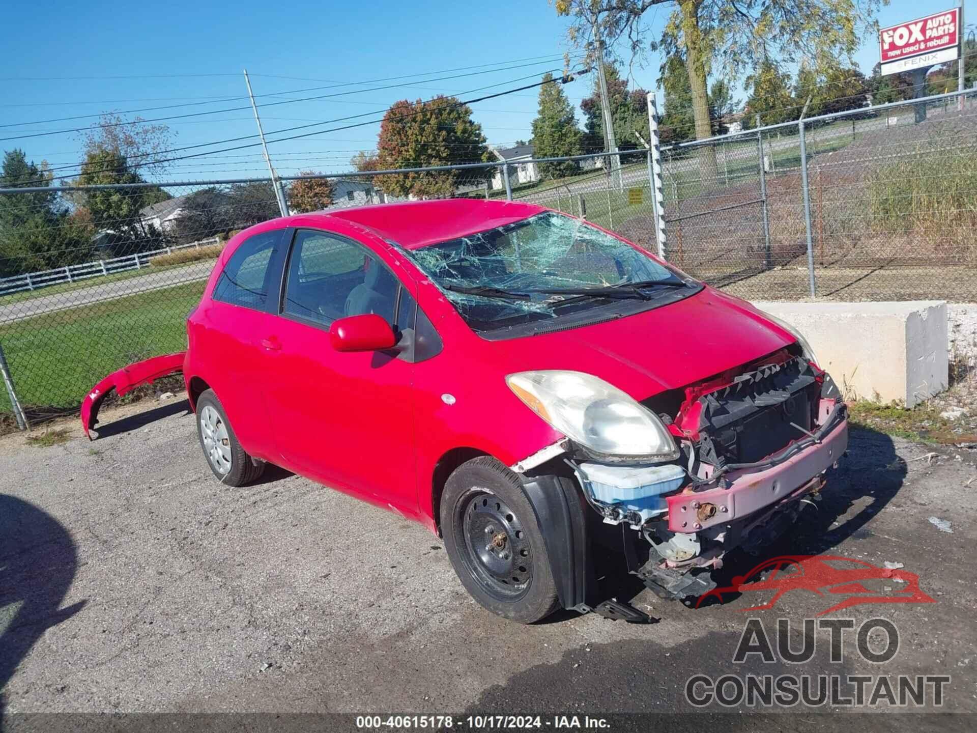 TOYOTA YARIS 2010 - JTDJT4K30A5317565
