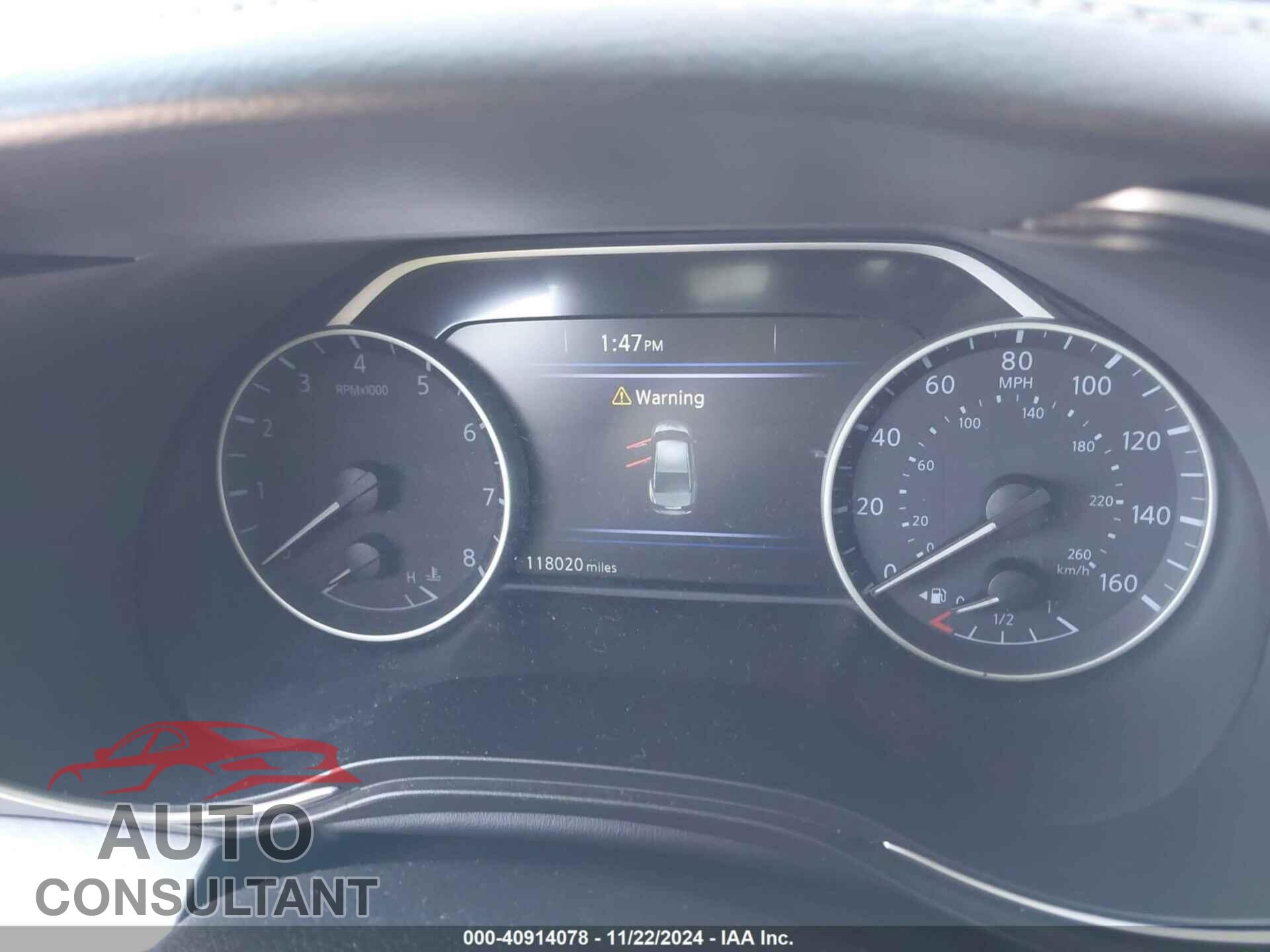 NISSAN MAXIMA 2017 - 1N4AA6AP3HC449432