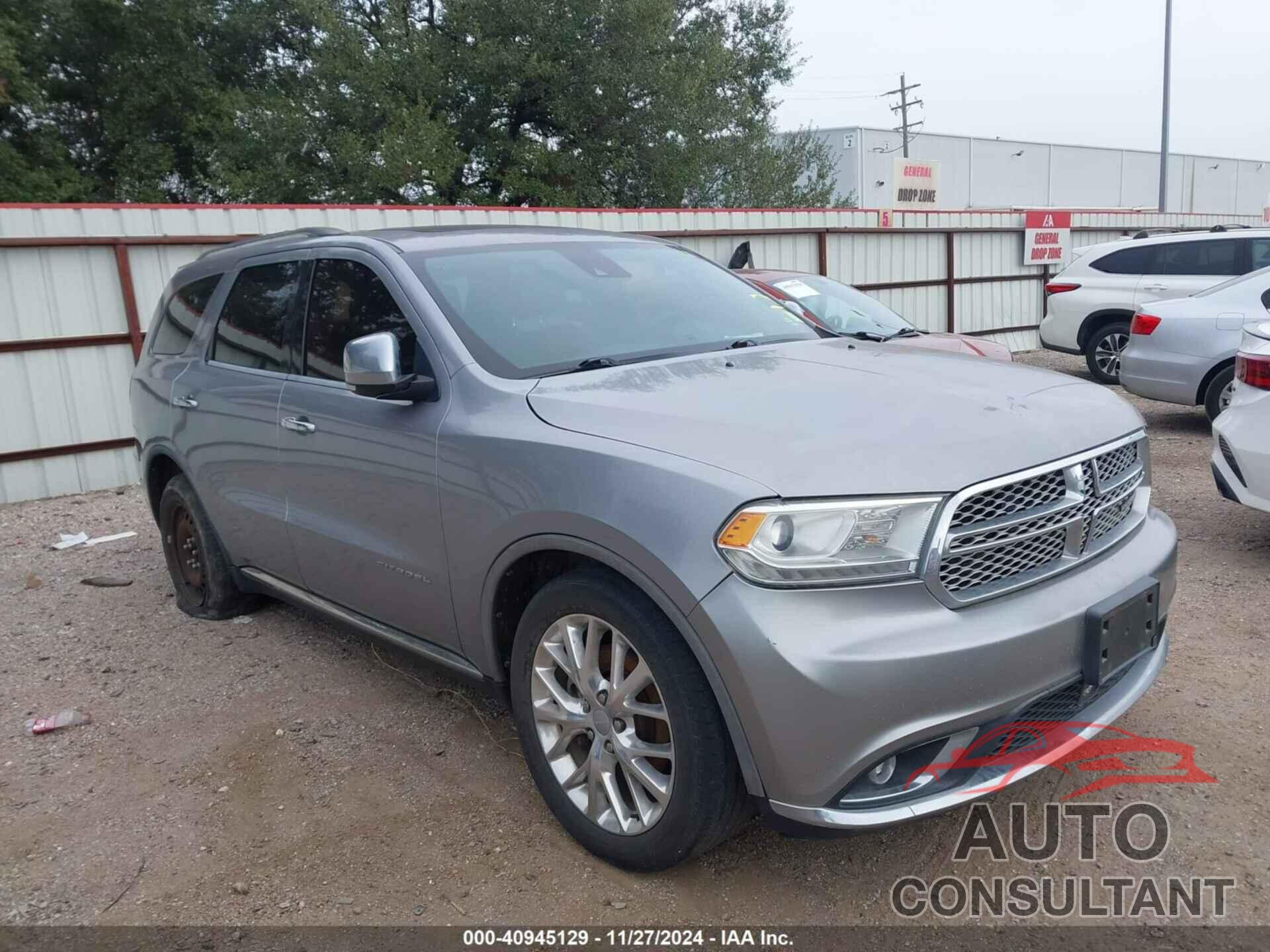 DODGE DURANGO 2014 - 1C4RDHEGXEC537111