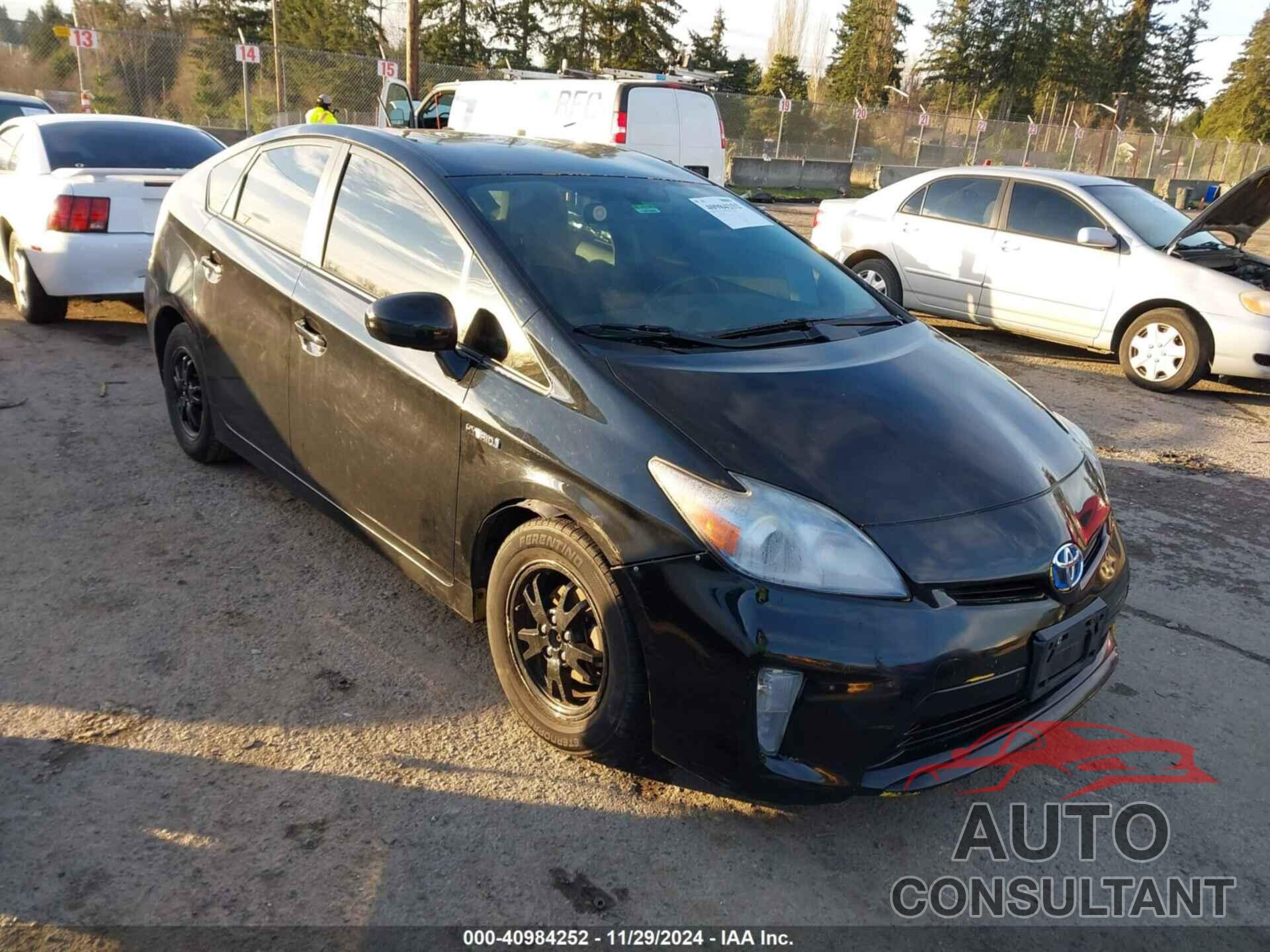 TOYOTA PRIUS 2014 - JTDKN3DU9E0363932