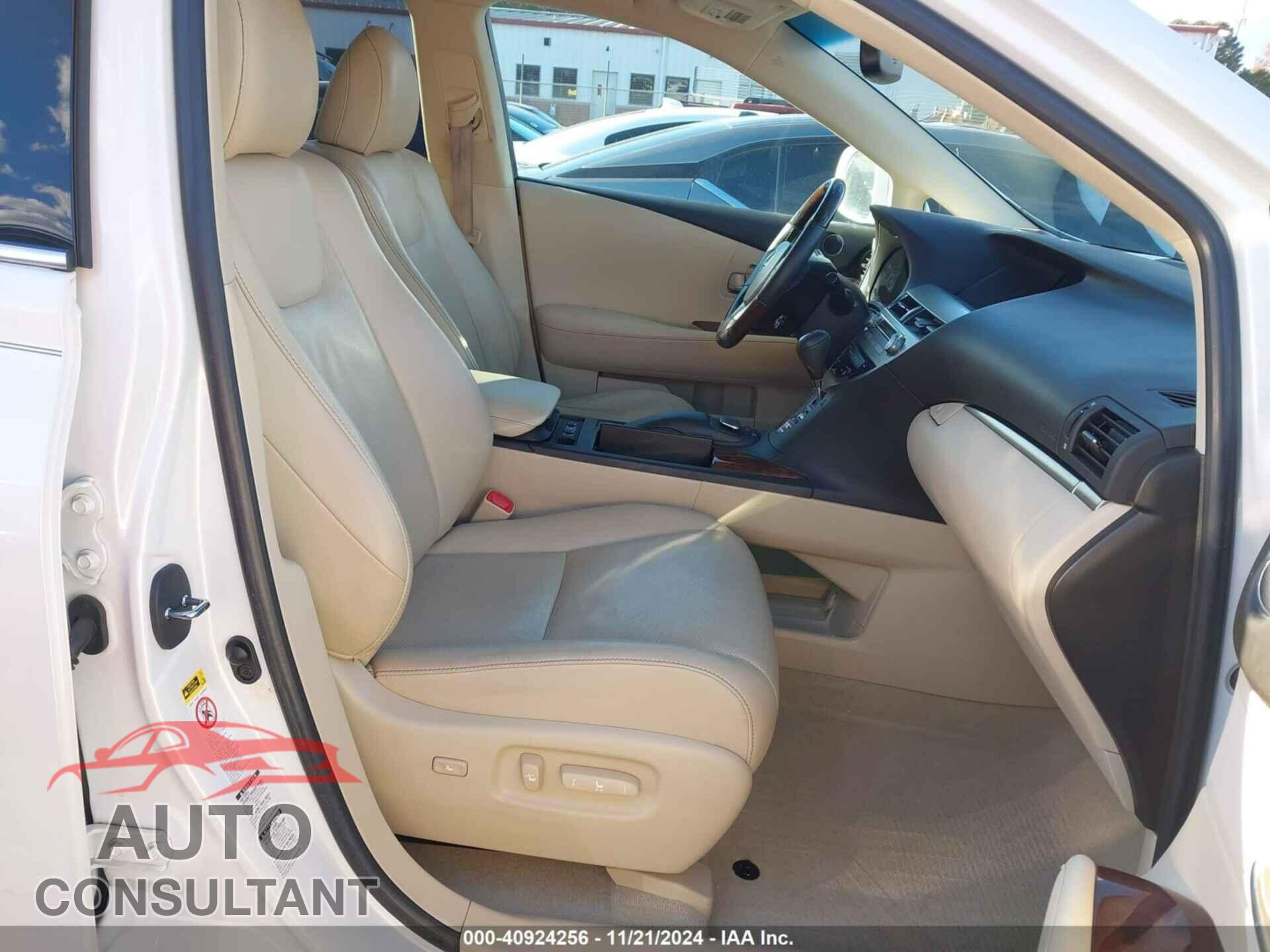 LEXUS RX 350 2014 - 2T2BK1BAXEC229065