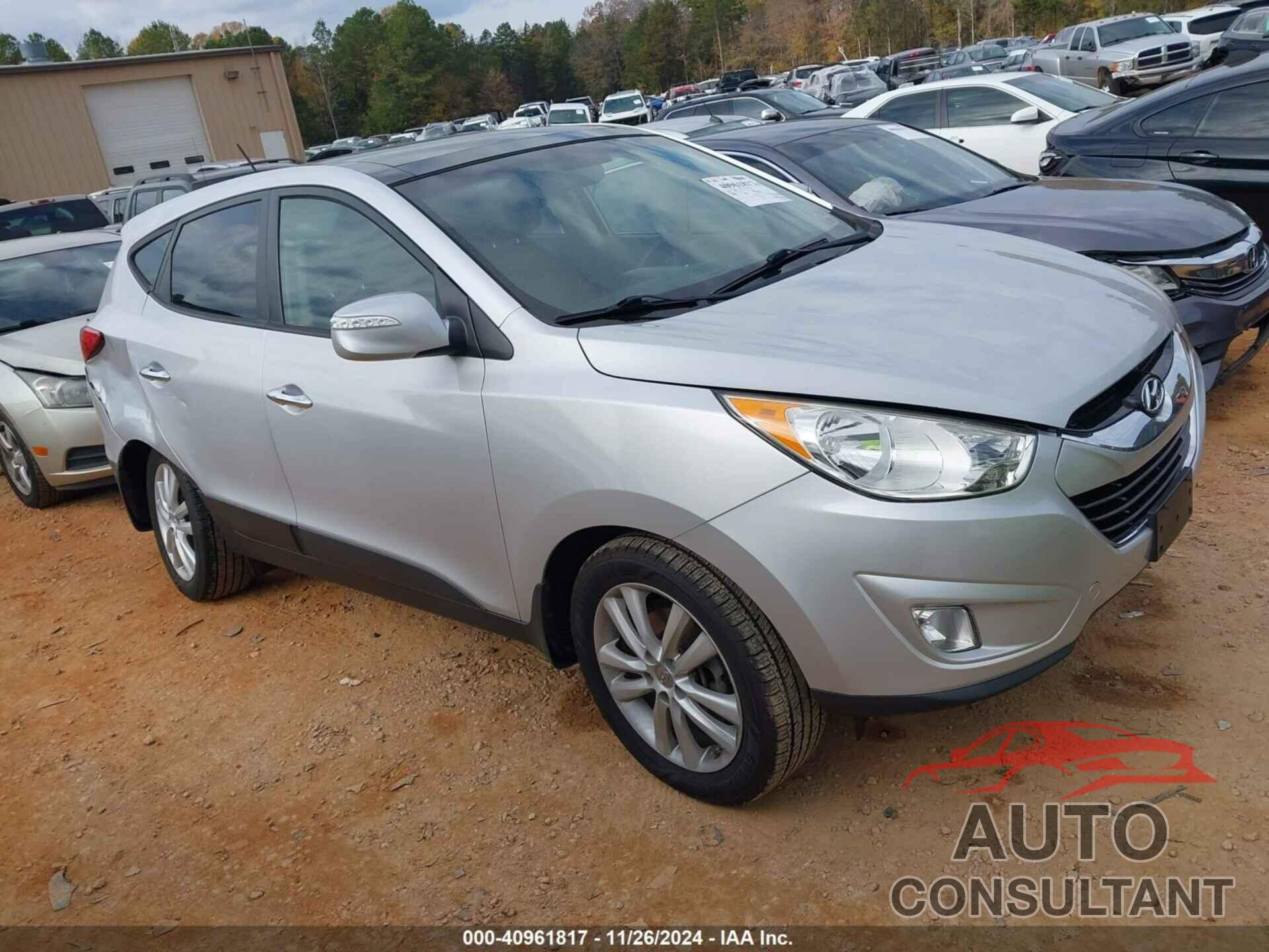 HYUNDAI TUCSON 2013 - KM8JU3AC1DU744459