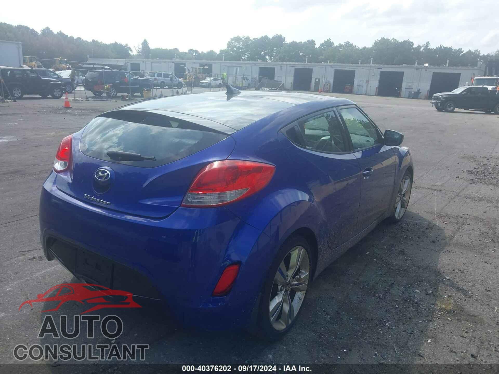 HYUNDAI VELOSTER 2012 - KMHTC6AD9CU050221