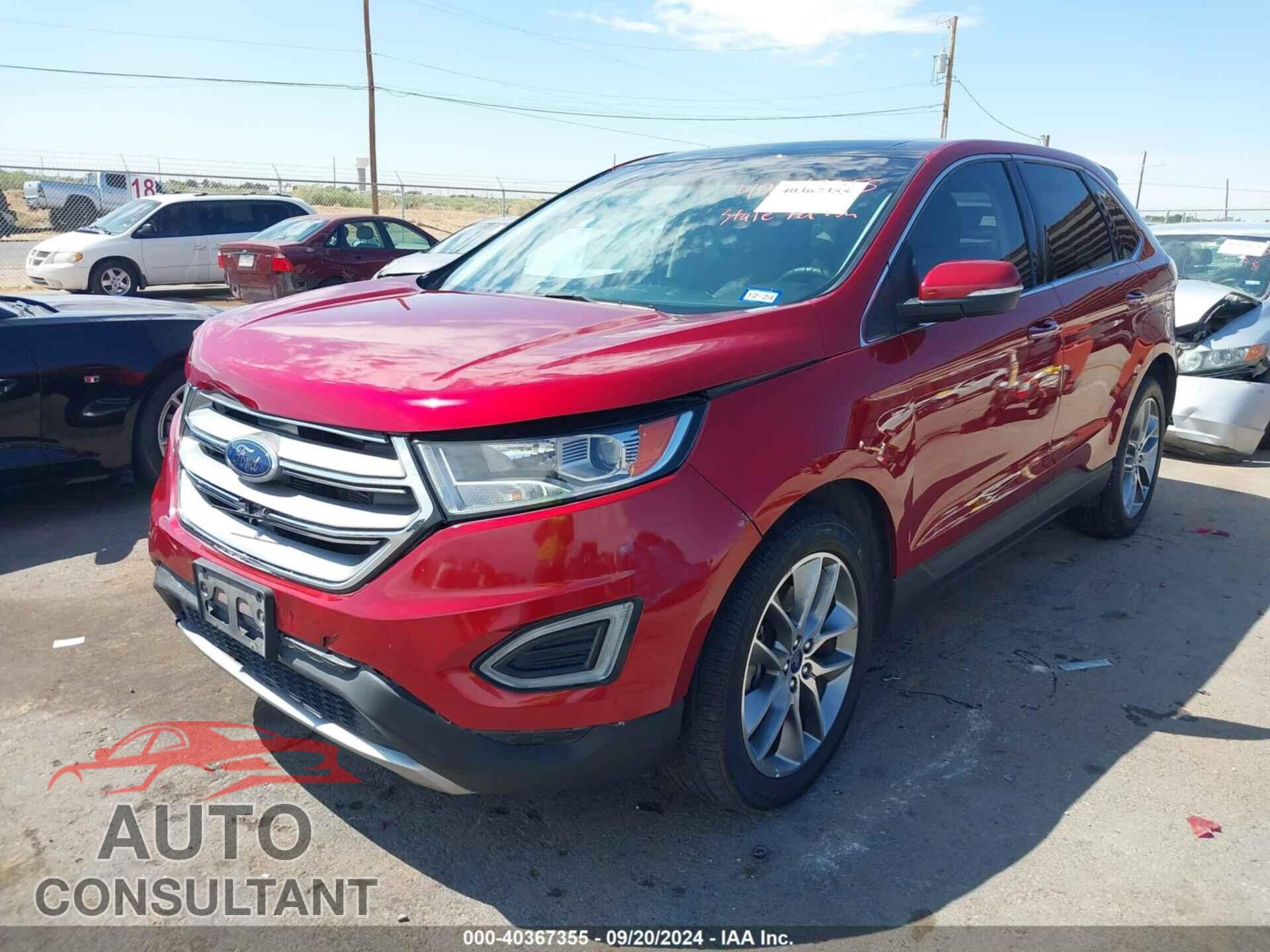 FORD EDGE 2016 - 2FMPK3K87GBC42124