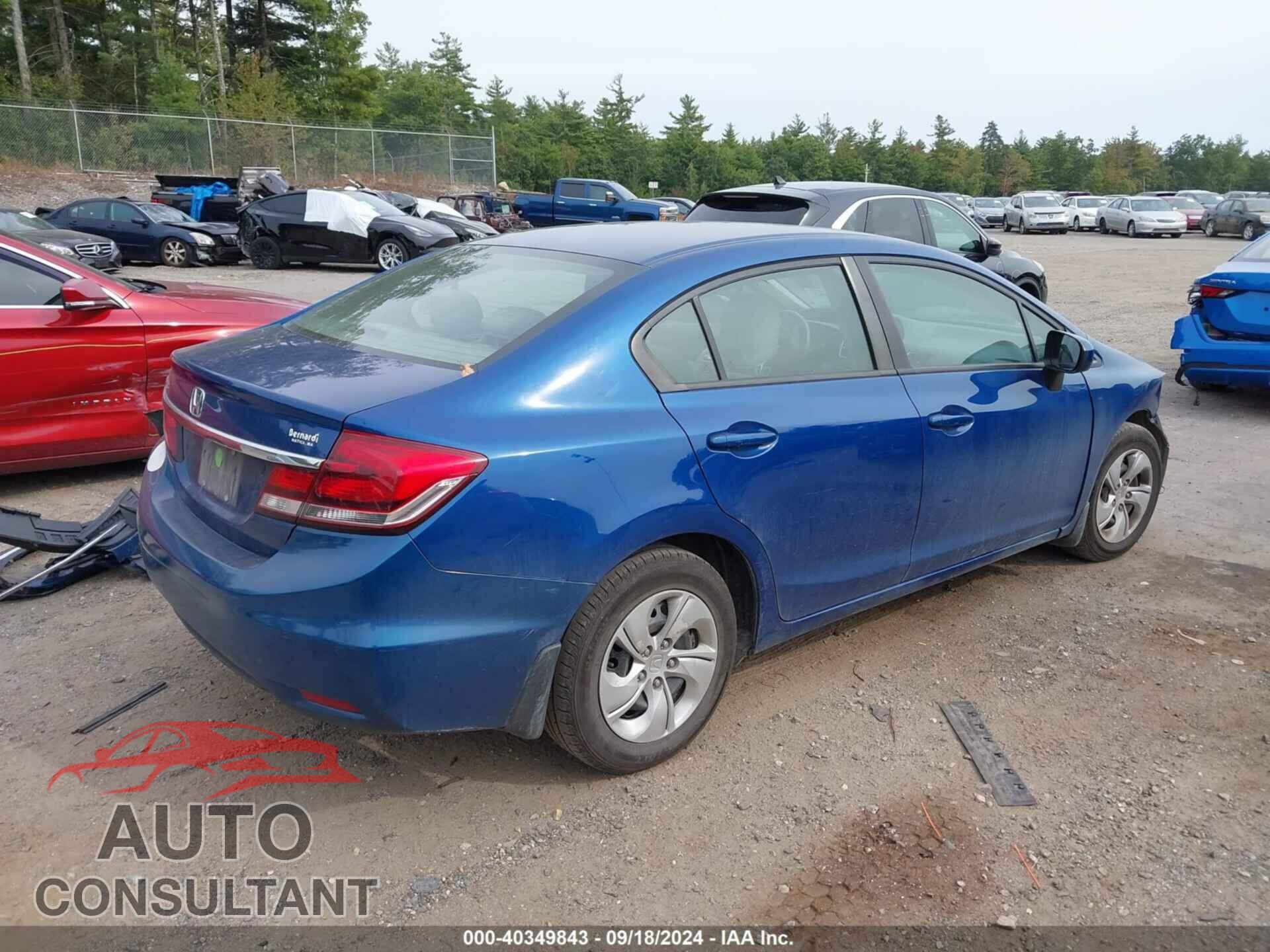 HONDA CIVIC 2015 - 19XFB2F50FE225117
