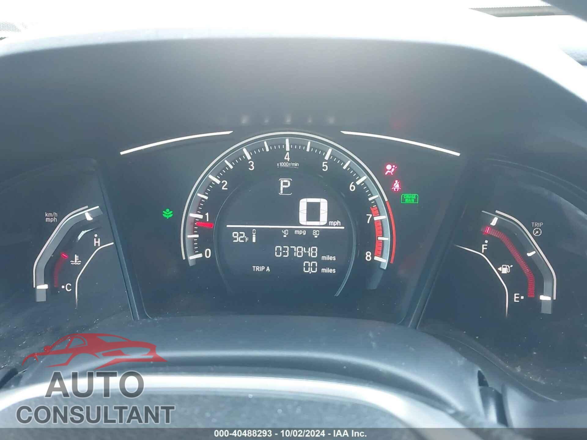 HONDA CIVIC 2018 - 2HGFC2F5XJH588696