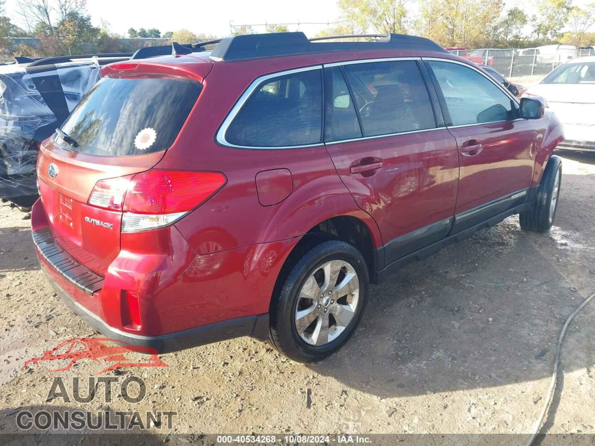 SUBARU OUTBACK 2012 - 4S4BRCLC9C3288119