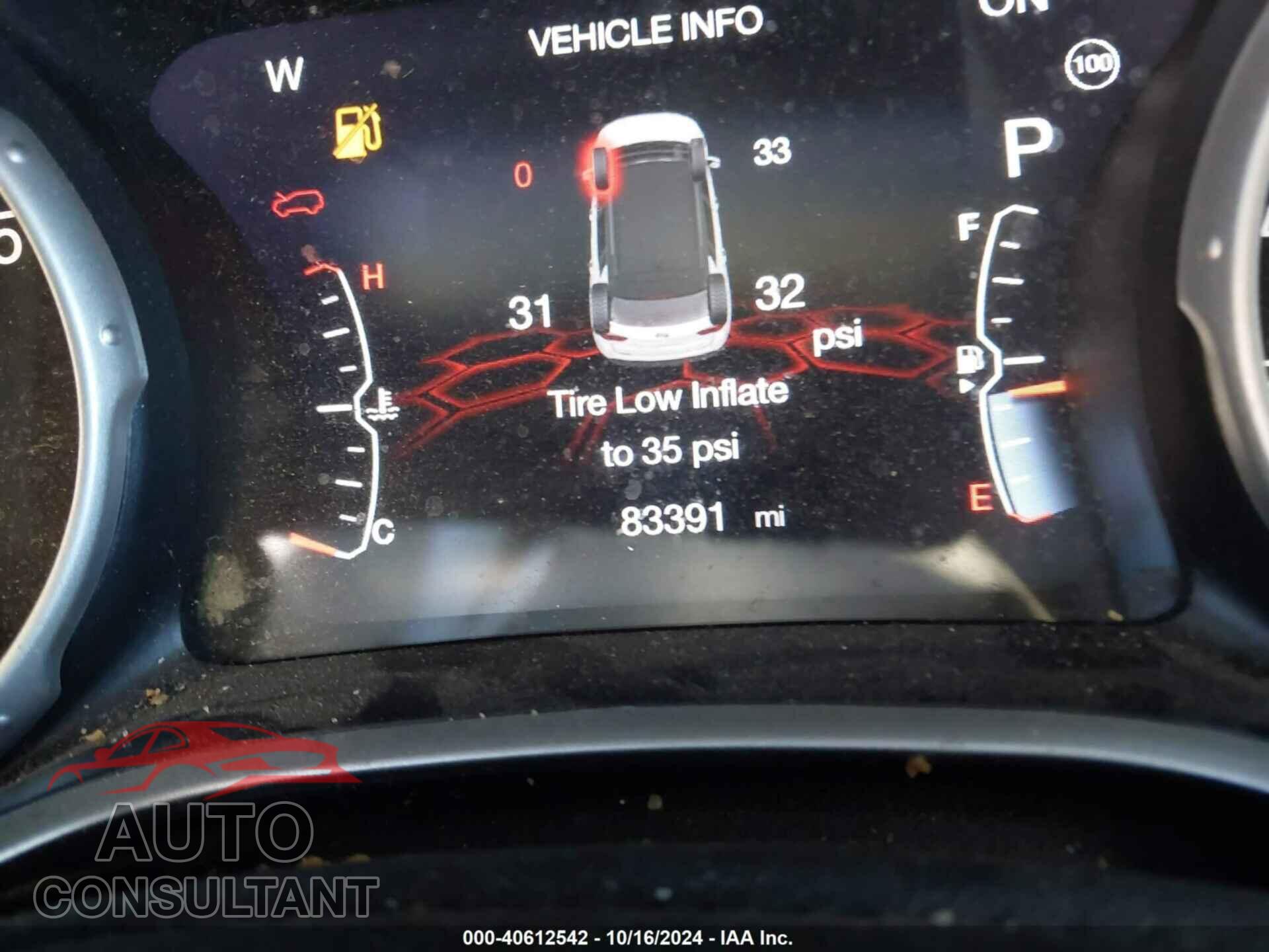 JEEP COMPASS 2019 - 3C4NJDCBXKT854782