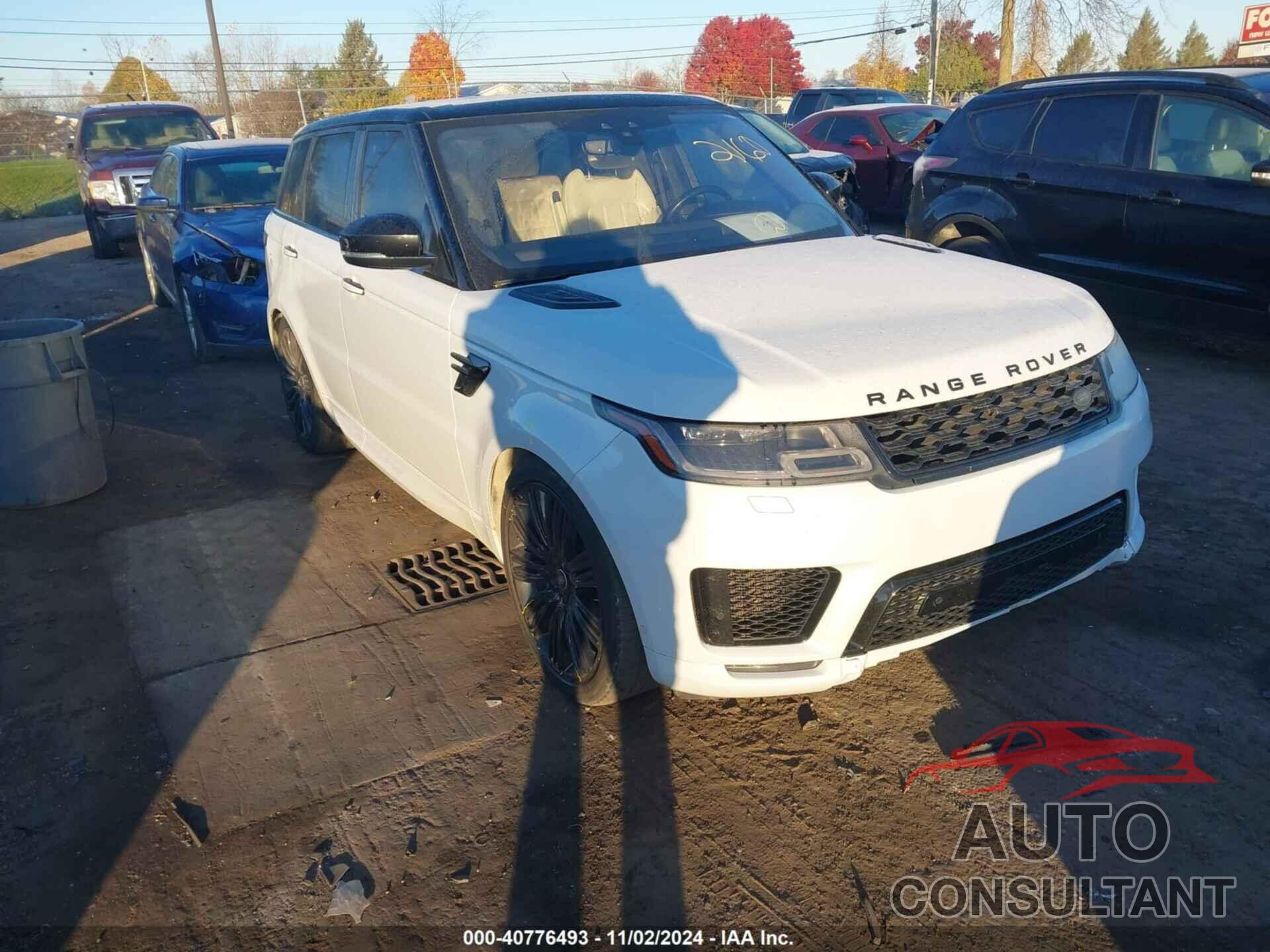 LAND ROVER RANGE ROVER SPORT 2019 - SALWV2SV7KA422160