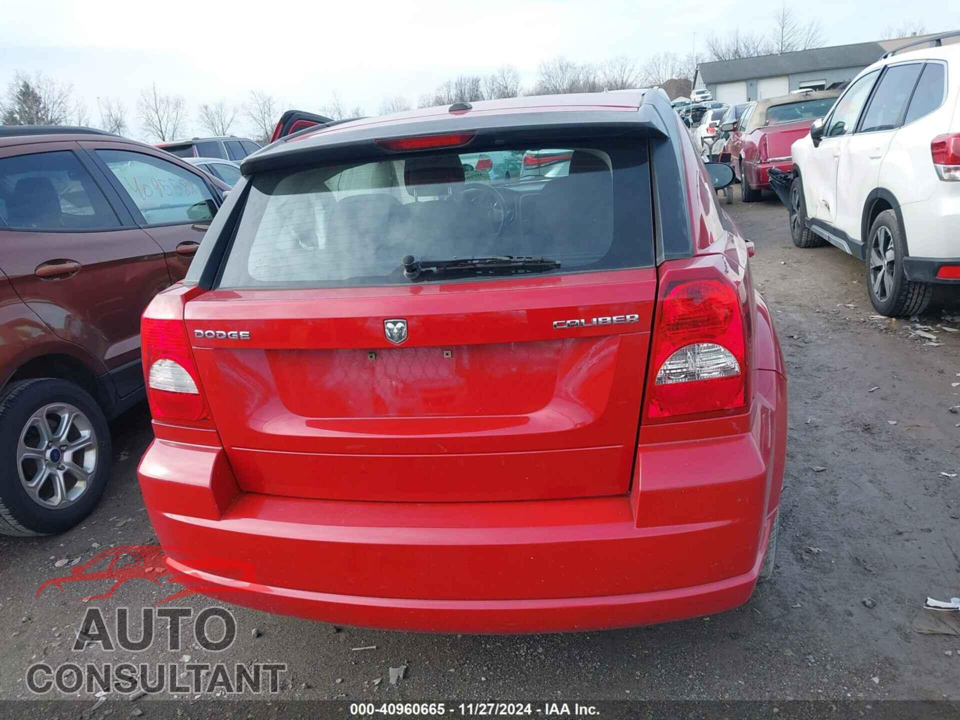 DODGE CALIBER 2012 - 1C3CDWDA9CD529536