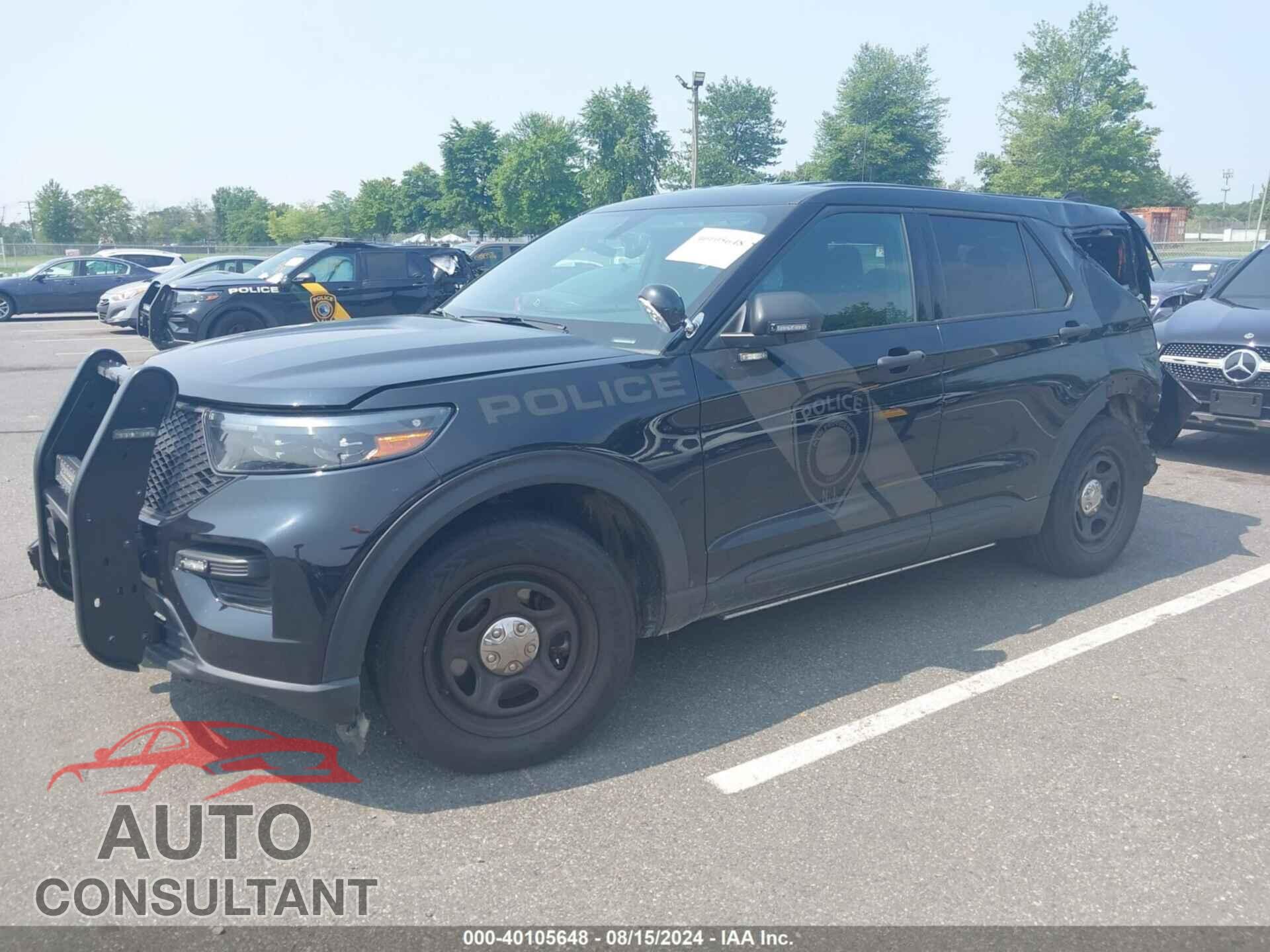 FORD POLICE INTERCEPTOR UTILITY 2021 - 1FM5K8AB9MGC24665