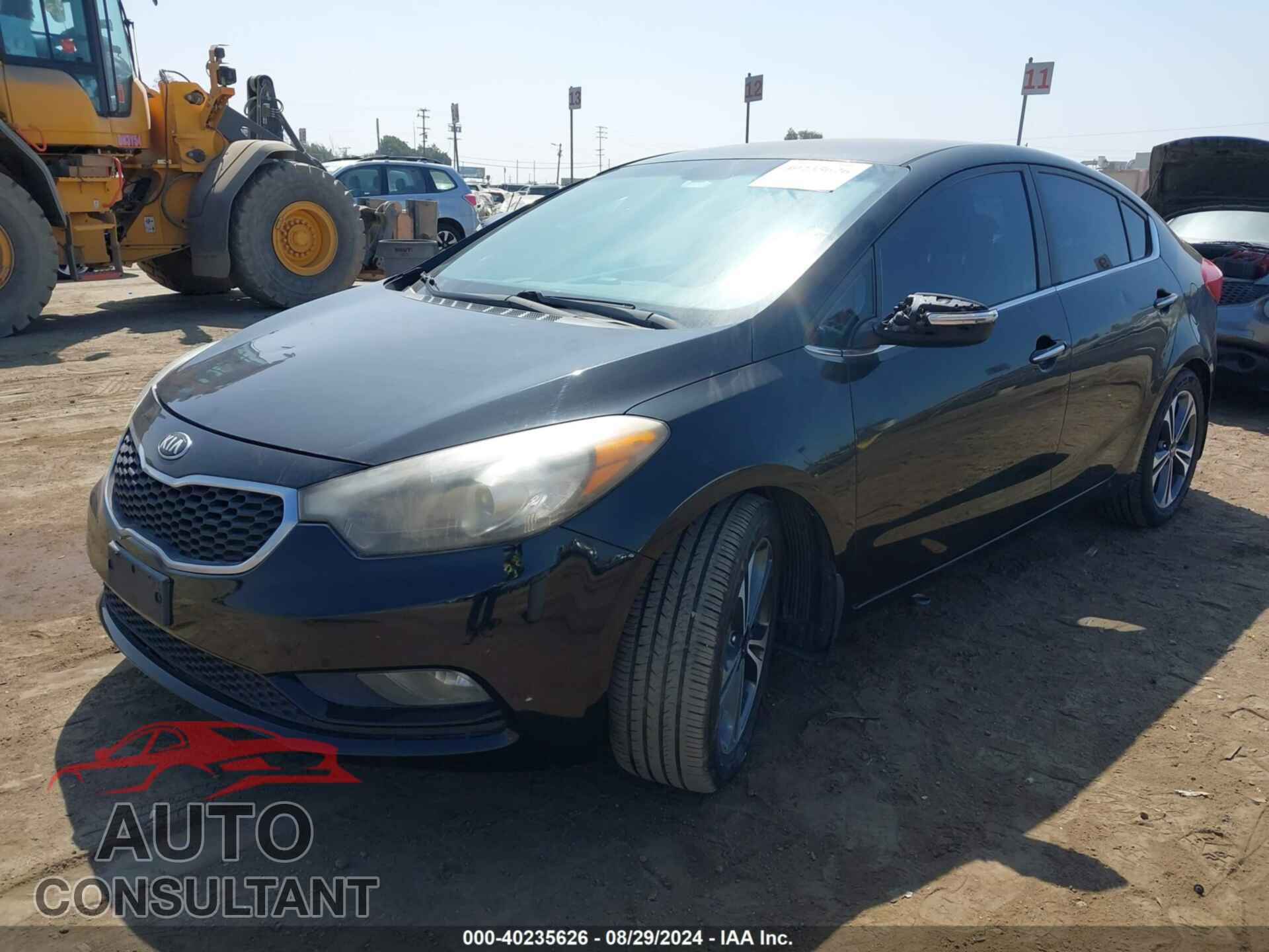 KIA FORTE 2014 - KNAFX4A89E5109372