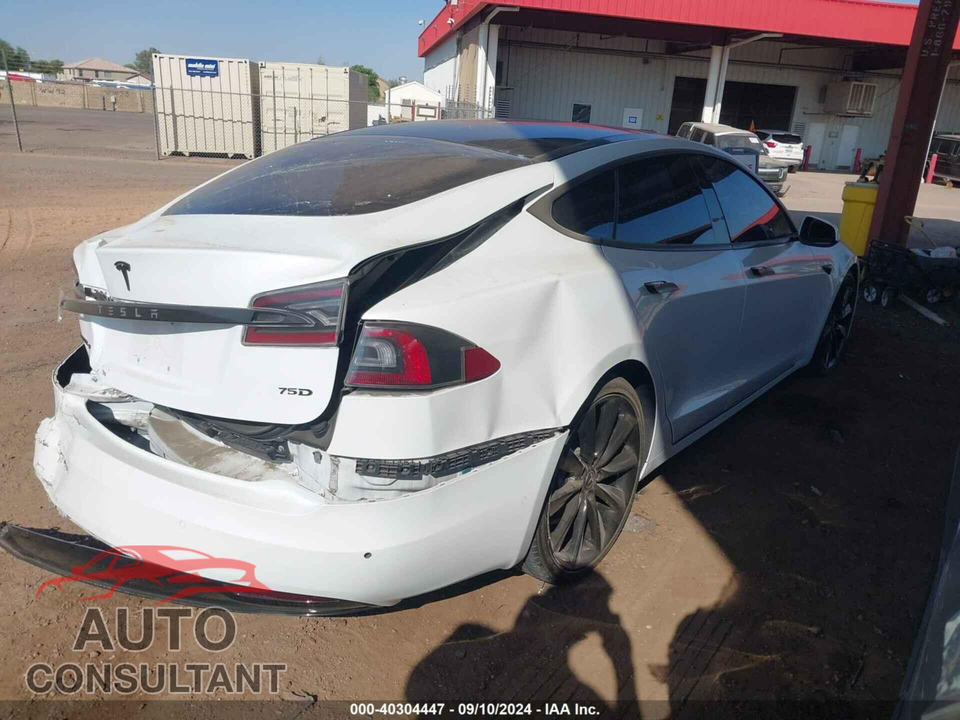 TESLA MODEL S 2018 - 5YJSA1E27JF249744