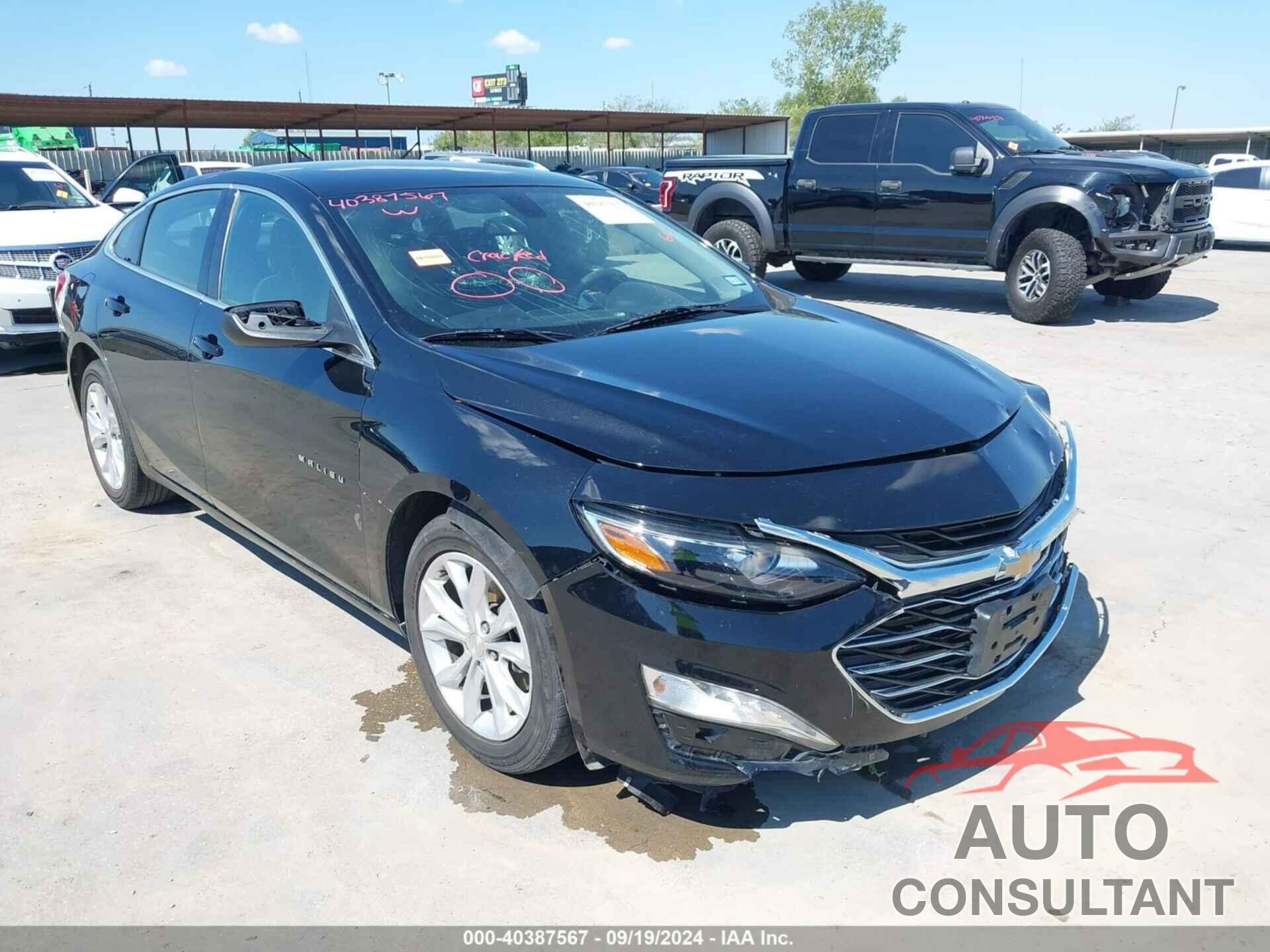 CHEVROLET MALIBU 2020 - 1G1ZD5ST6LF061203