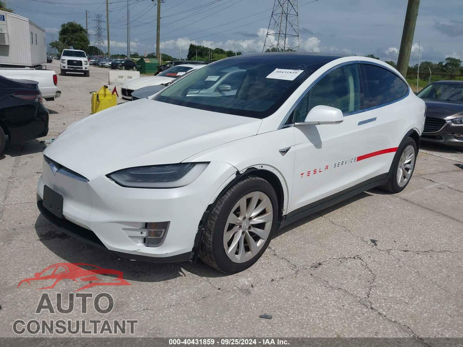 TESLA MODEL X 2017 - 5YJXCDE21HF052306