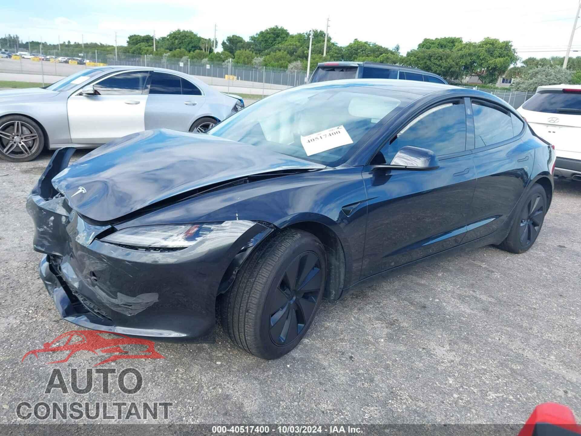 TESLA MODEL 3 2024 - 5YJ3E1EA6RF742455