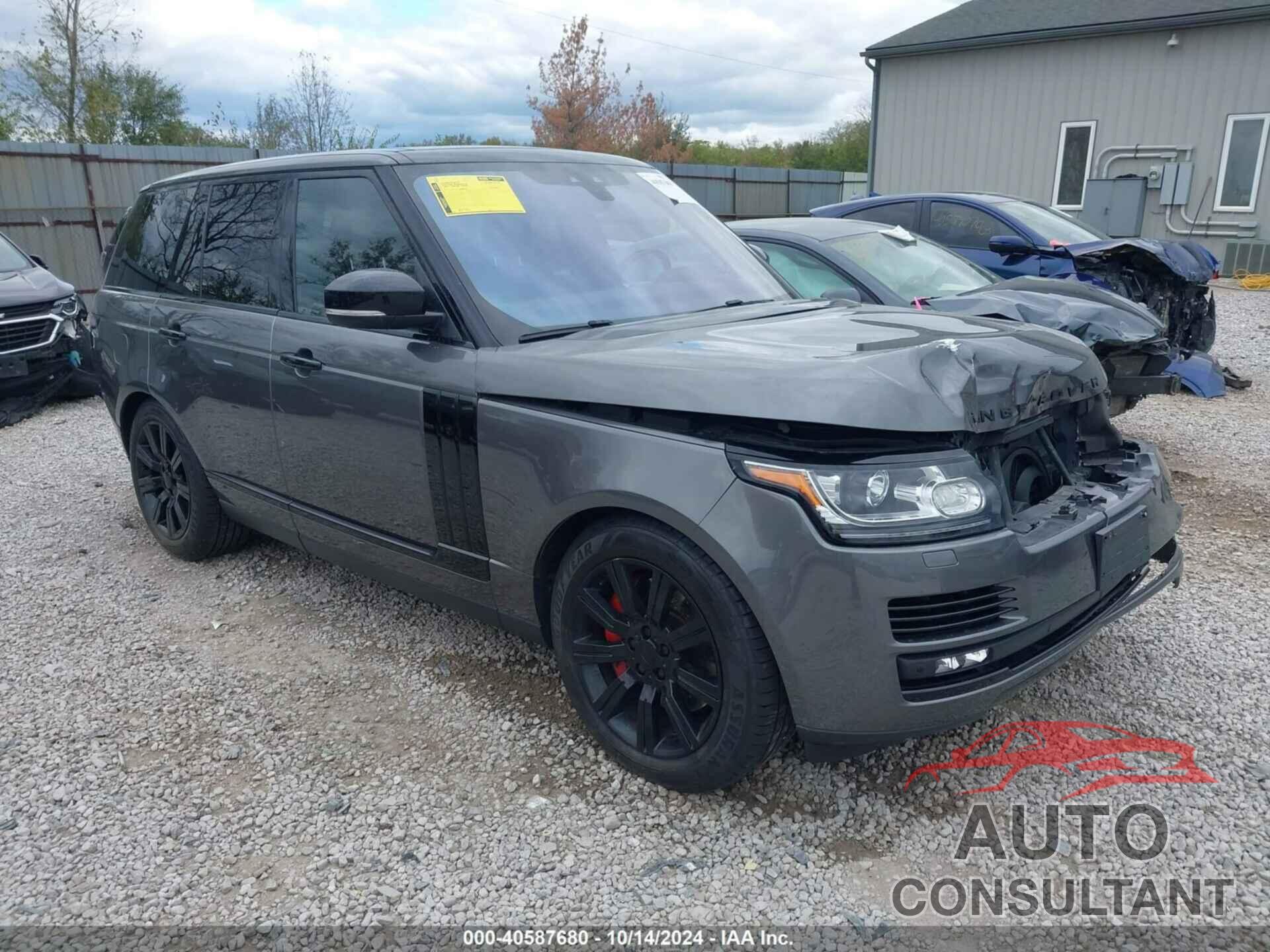 LAND ROVER RANGE ROVER 2017 - SALGS2FE5HA324499